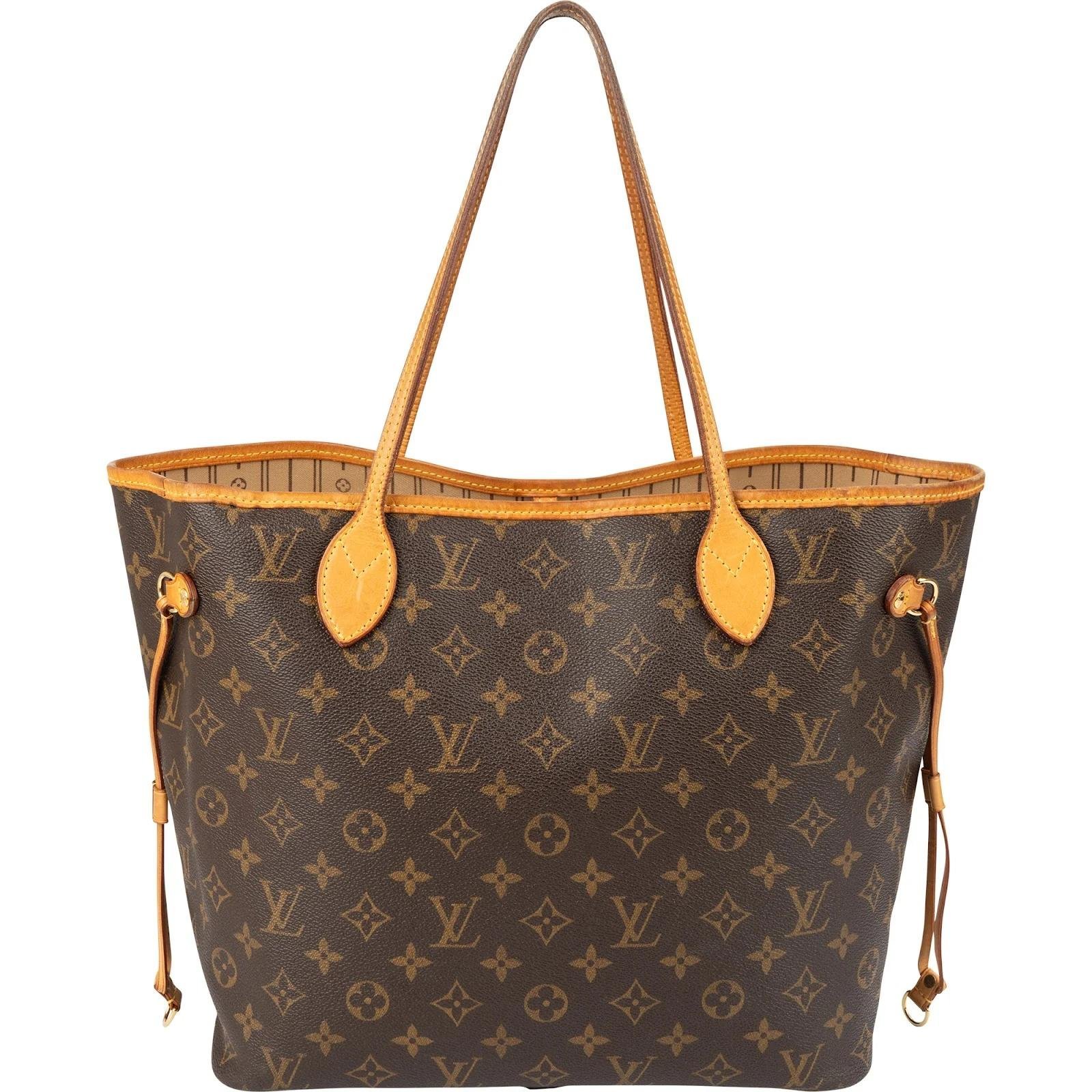 Neverfull leather handbag