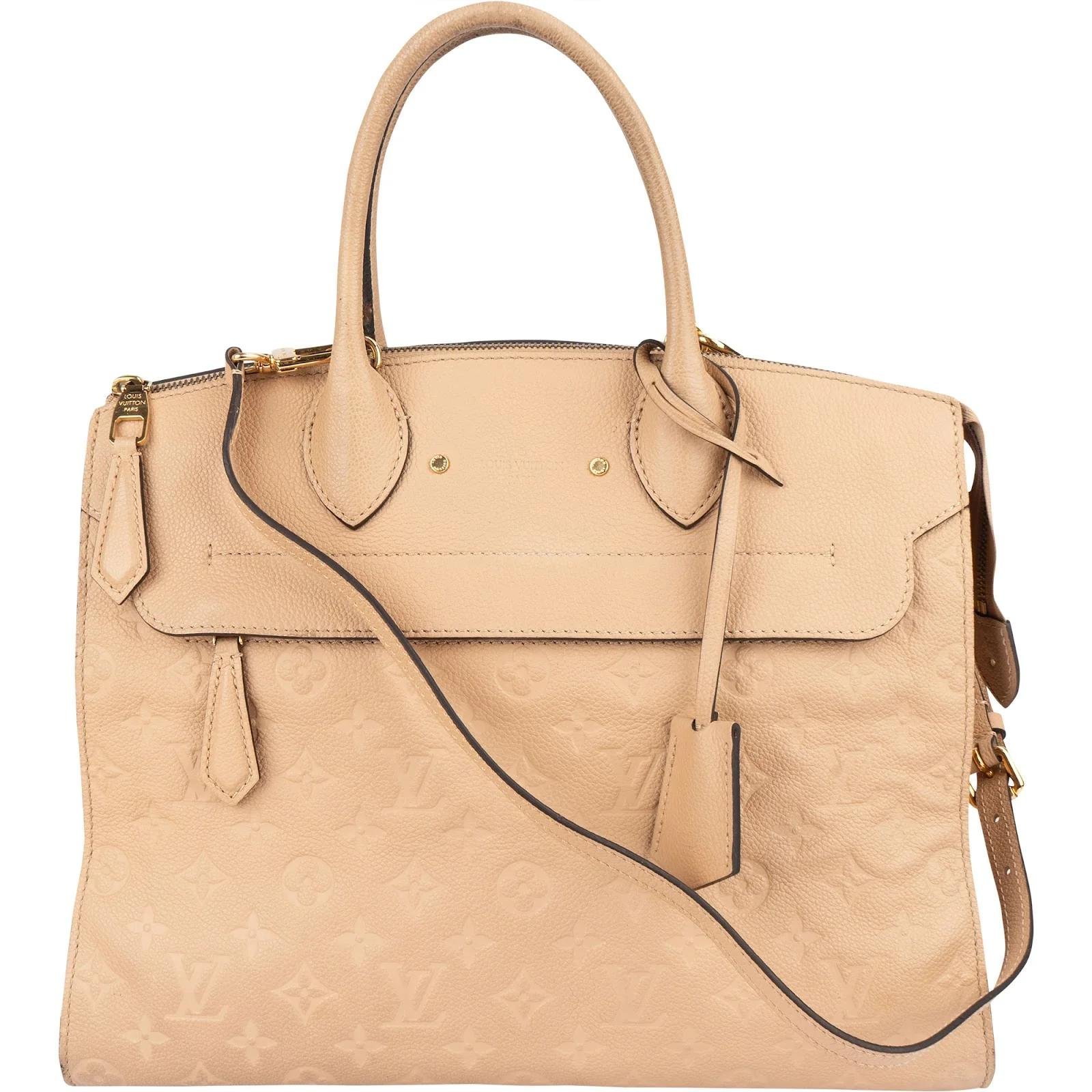 Louis Vuitton Pont Neuf leather handbag