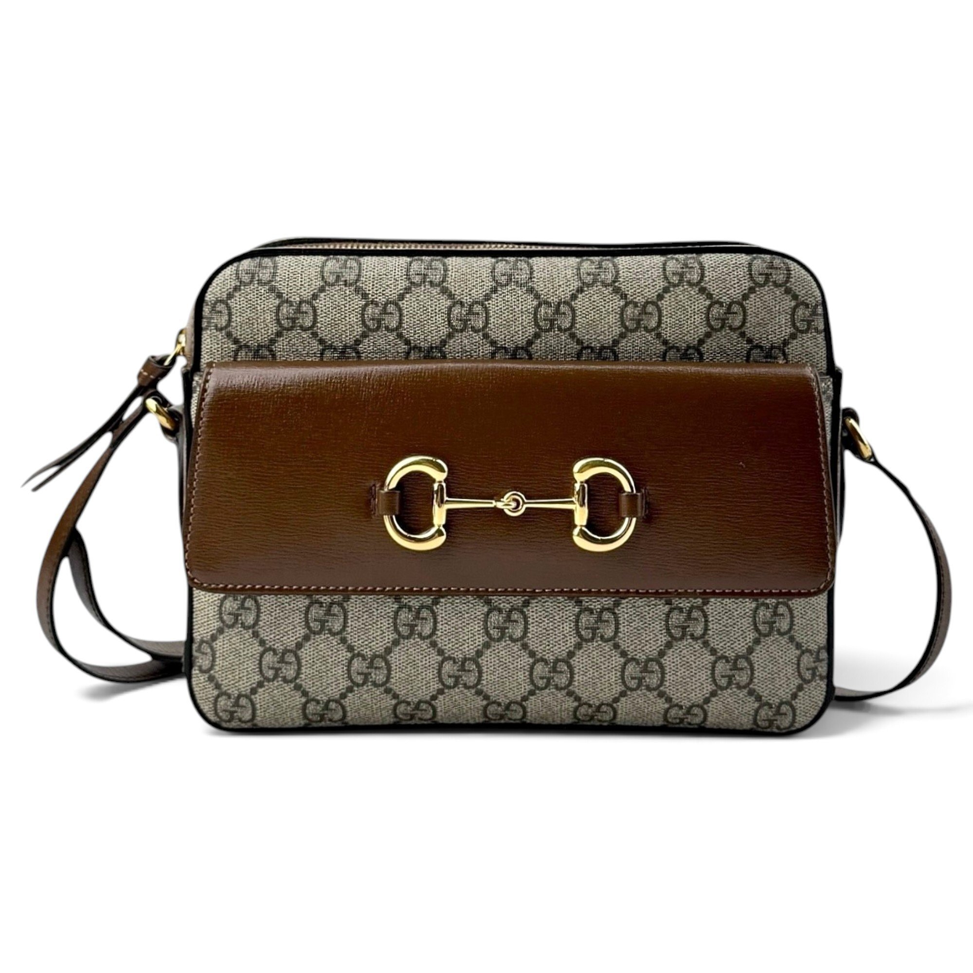 Horsebit 1955 leather crossbody bag