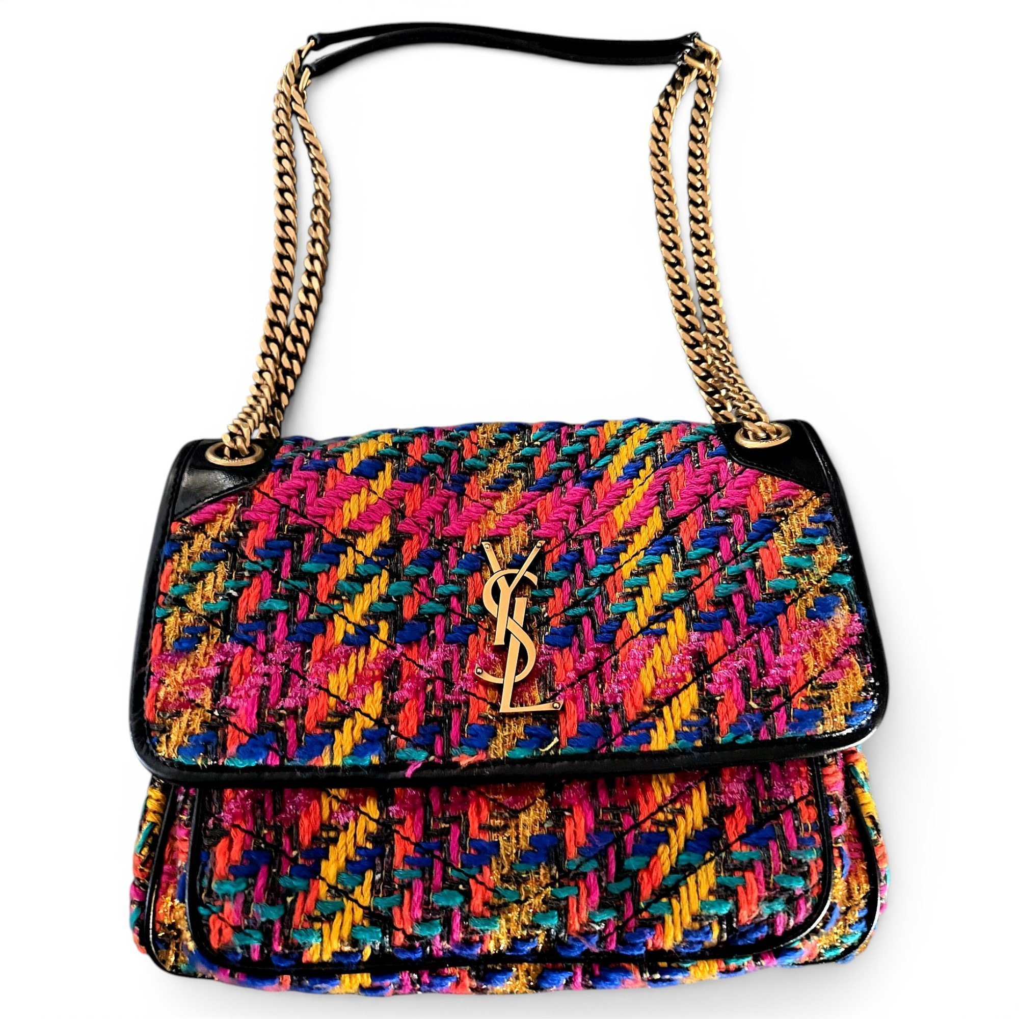 Niki leather crossbody bag