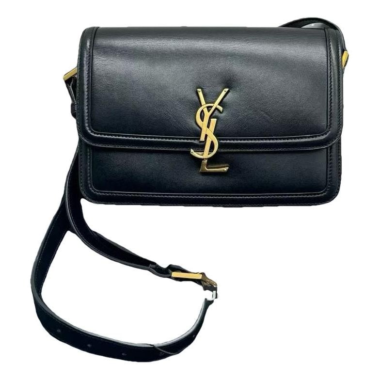 Solférino leather handbag