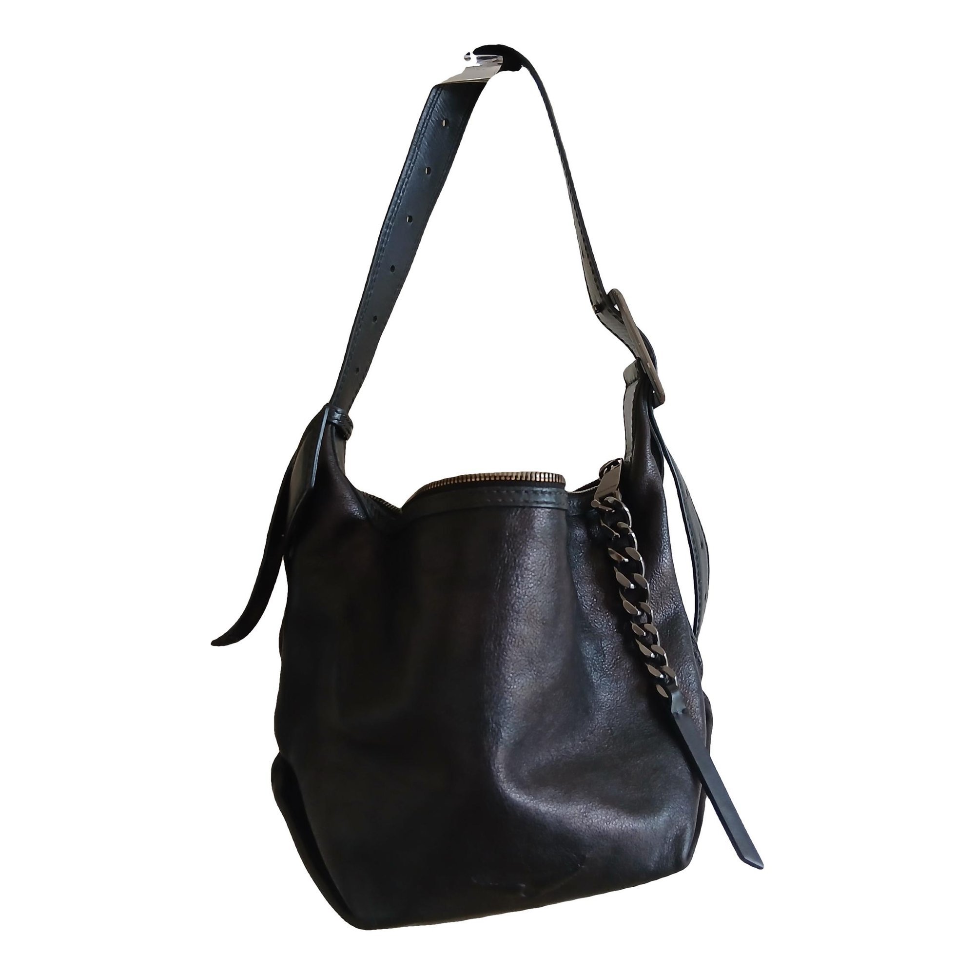 Leather crossbody bag