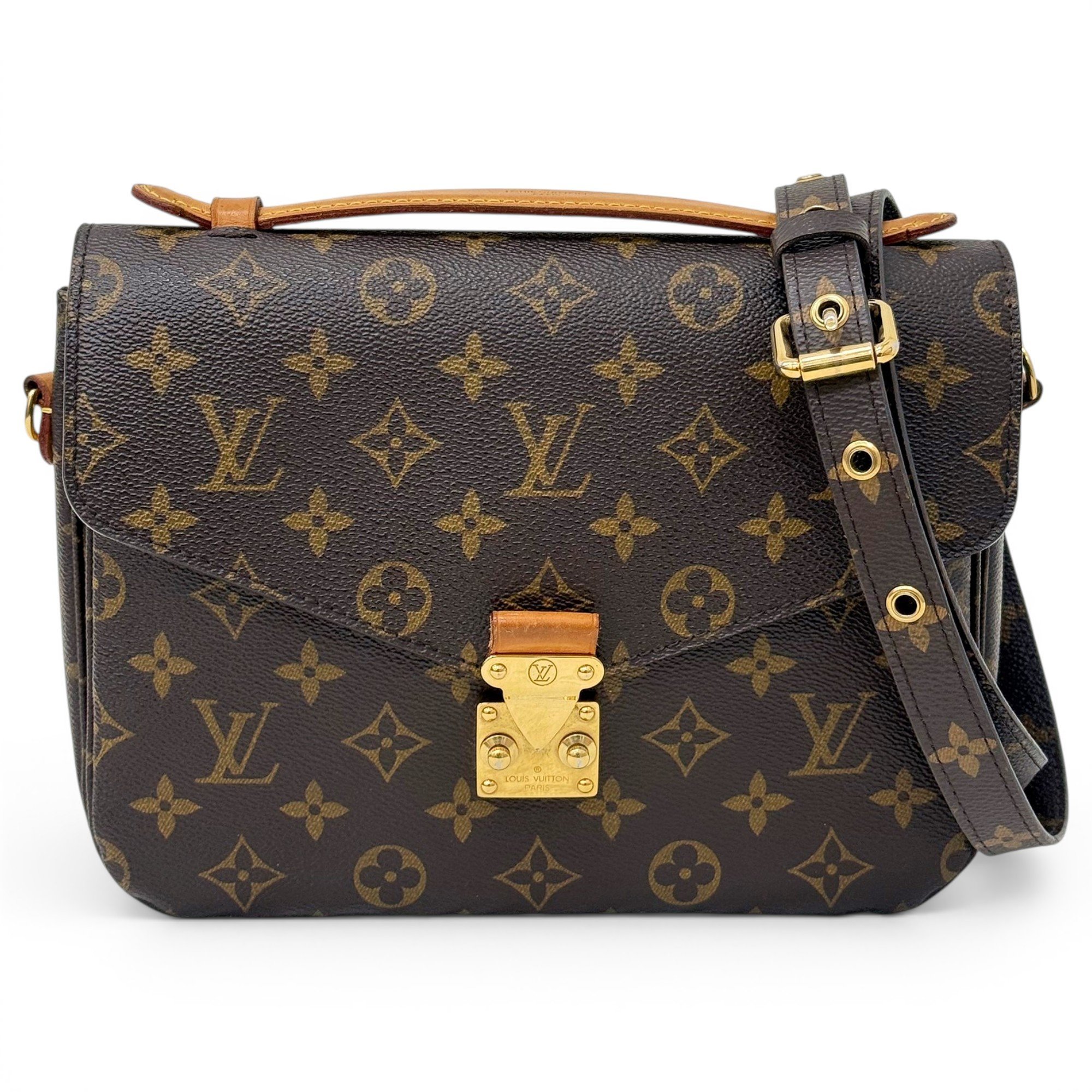 Metis leather handbag