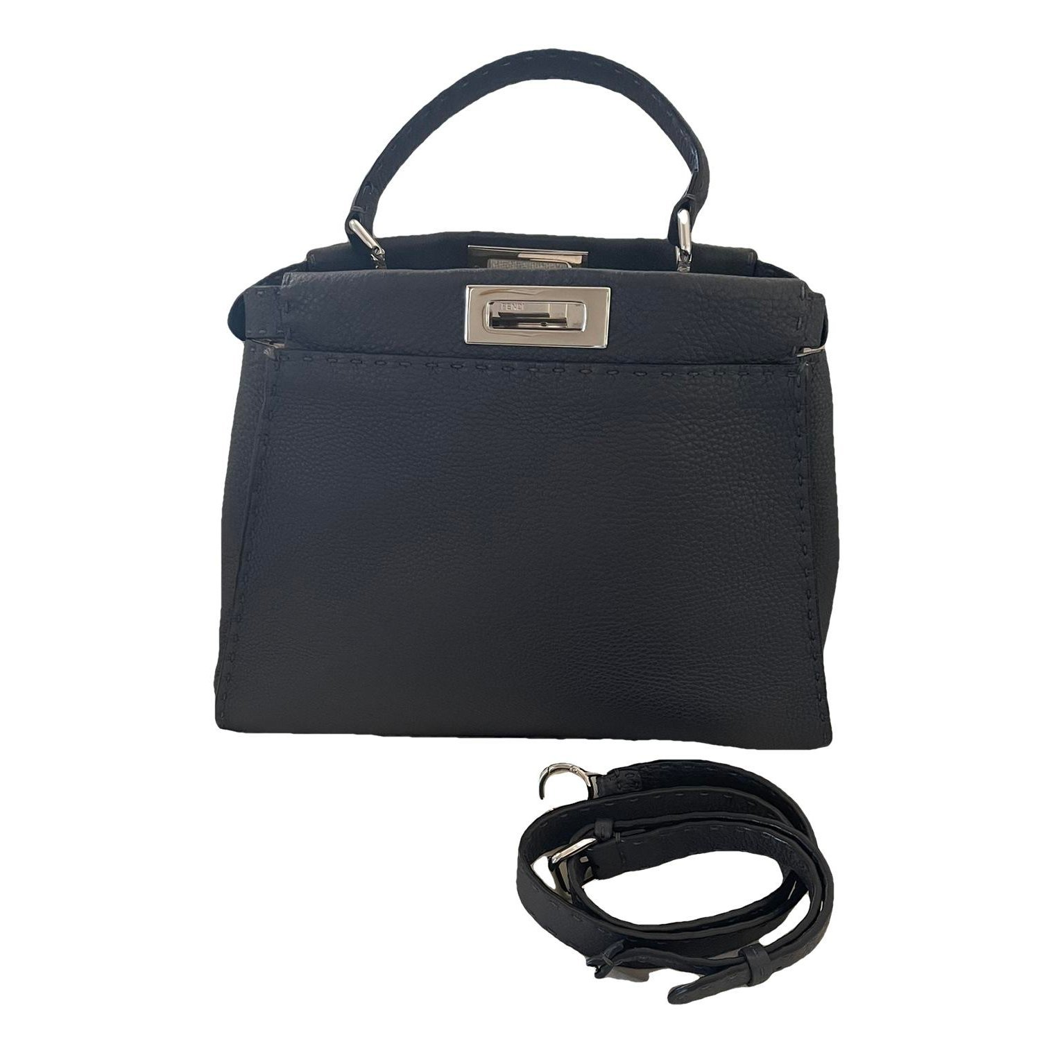 Fendi Peekaboo leather crossbody bag