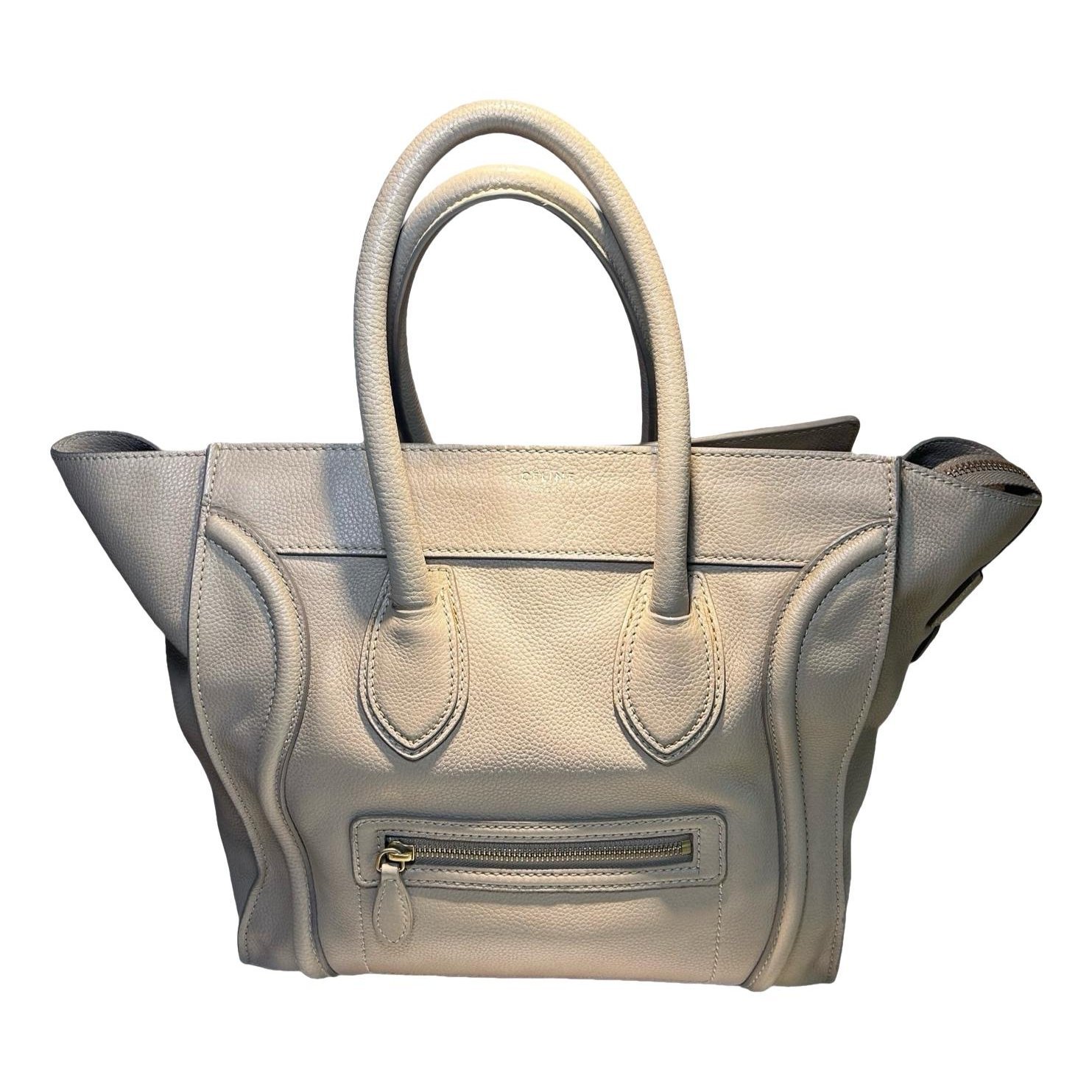 Luggage leather handbag