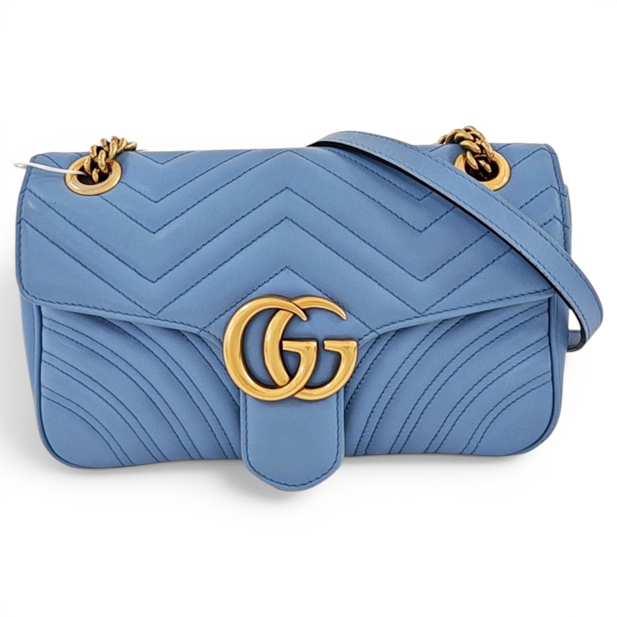 GG Marmont Flap leather crossbody bag