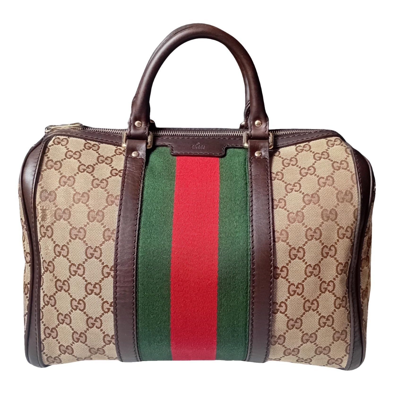 Boston cloth handbag