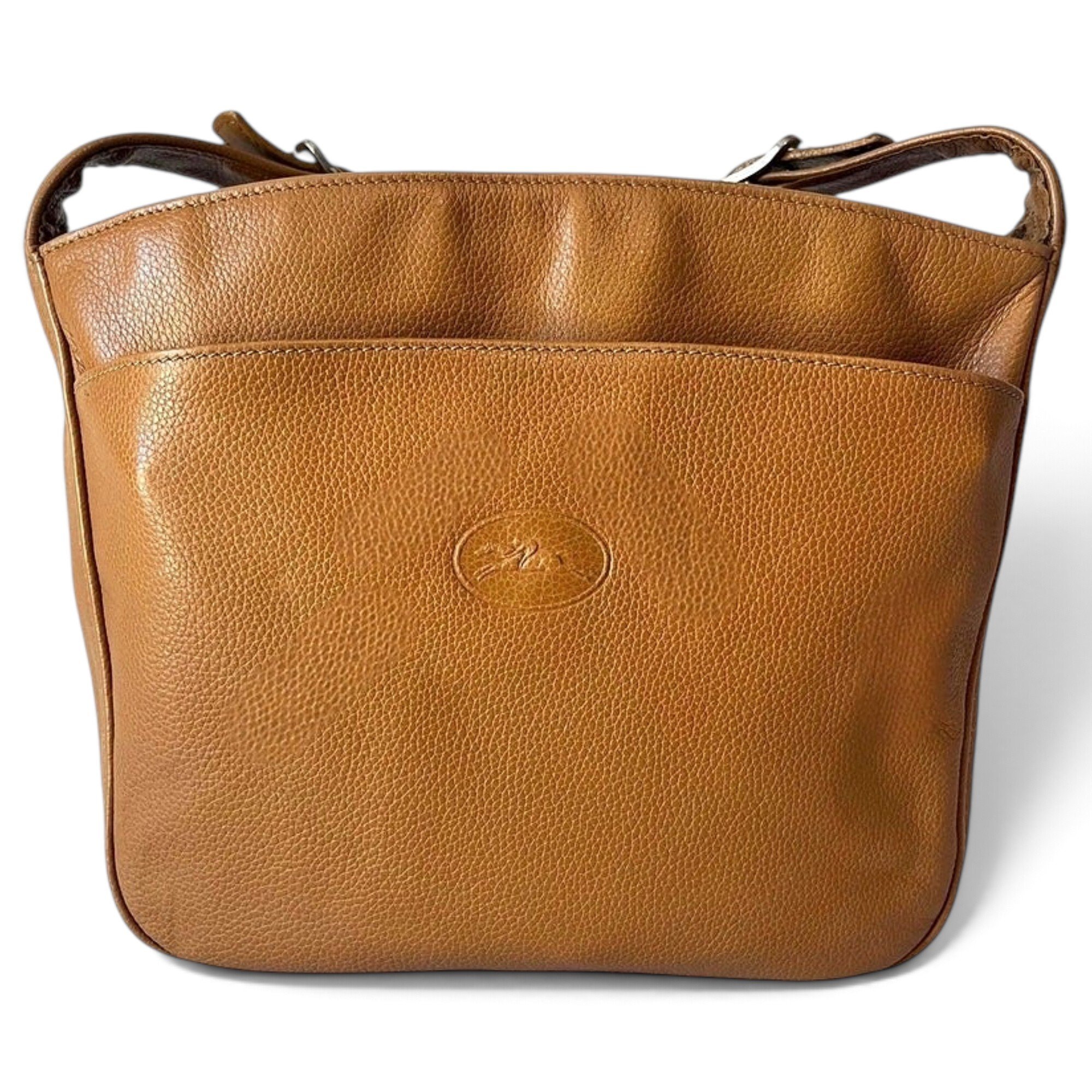 Leather crossbody bag