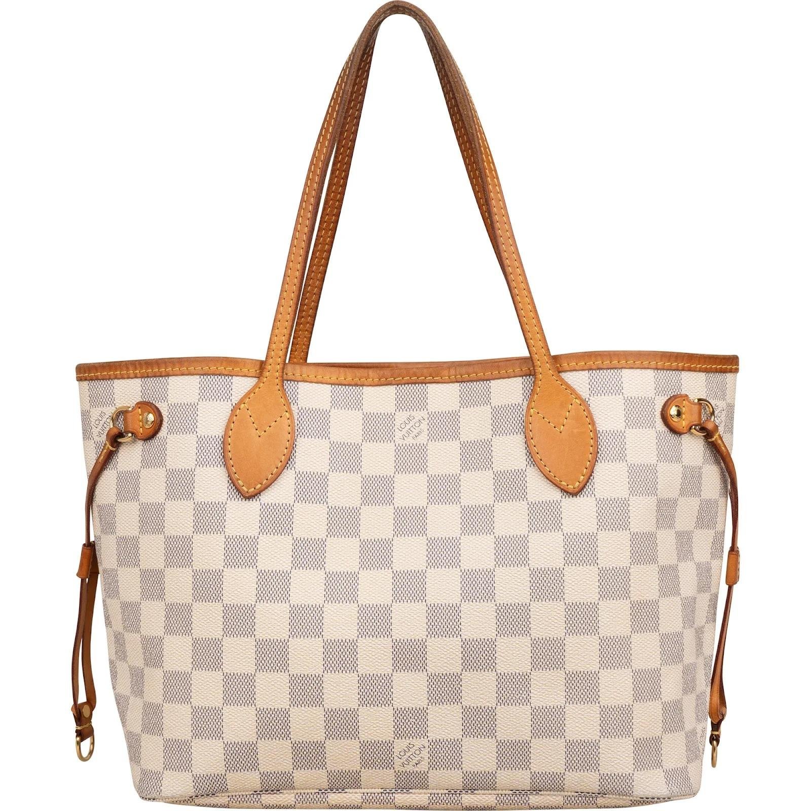 Neverfull leather handbag