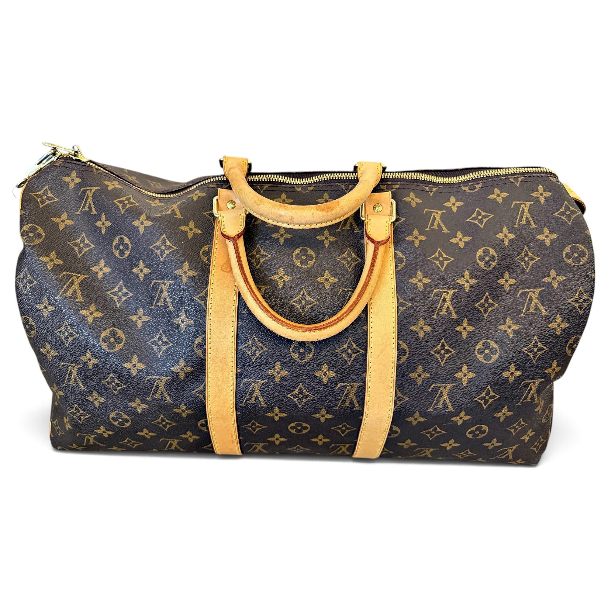 Keepall leather 48h bag