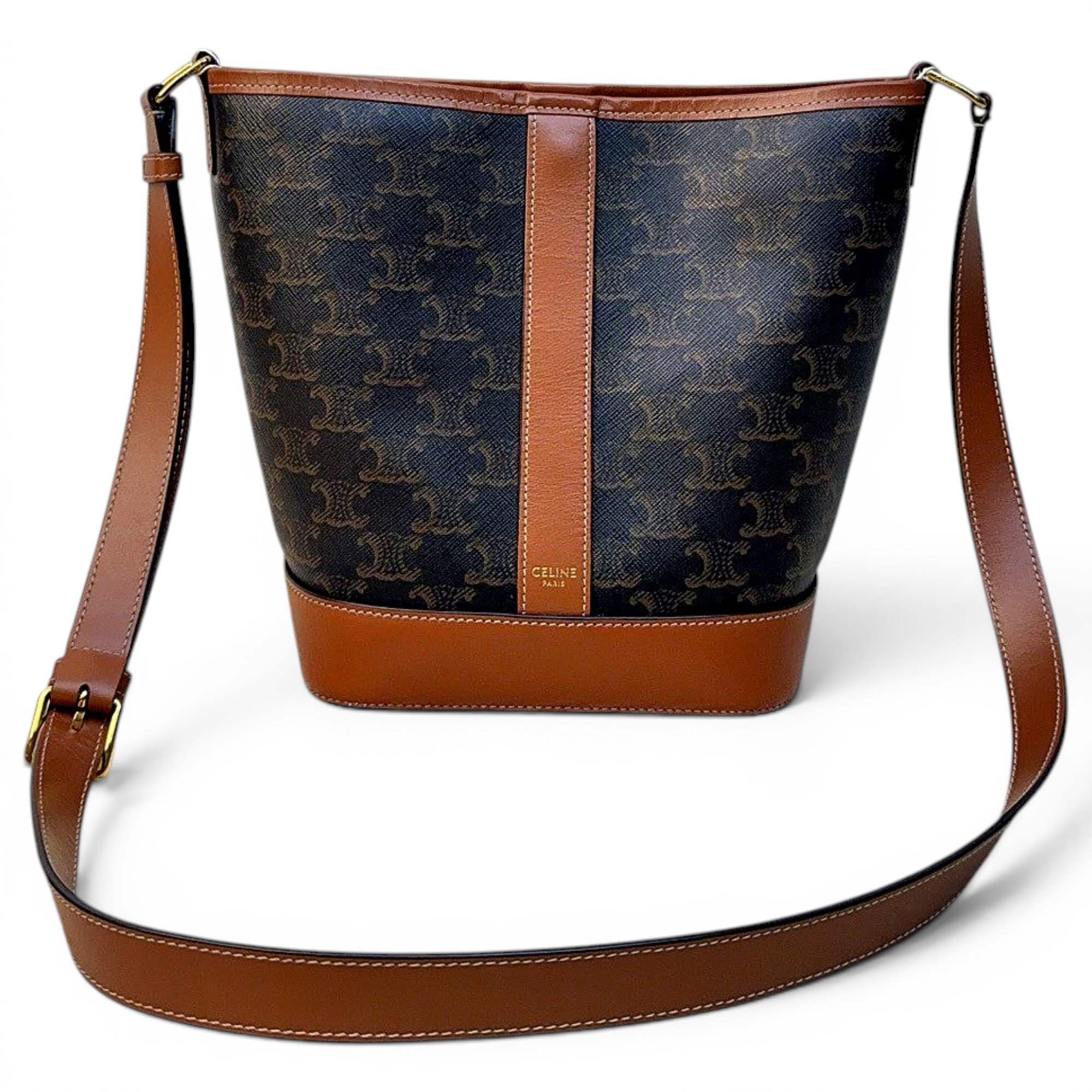 SAC SEAU leather handbag