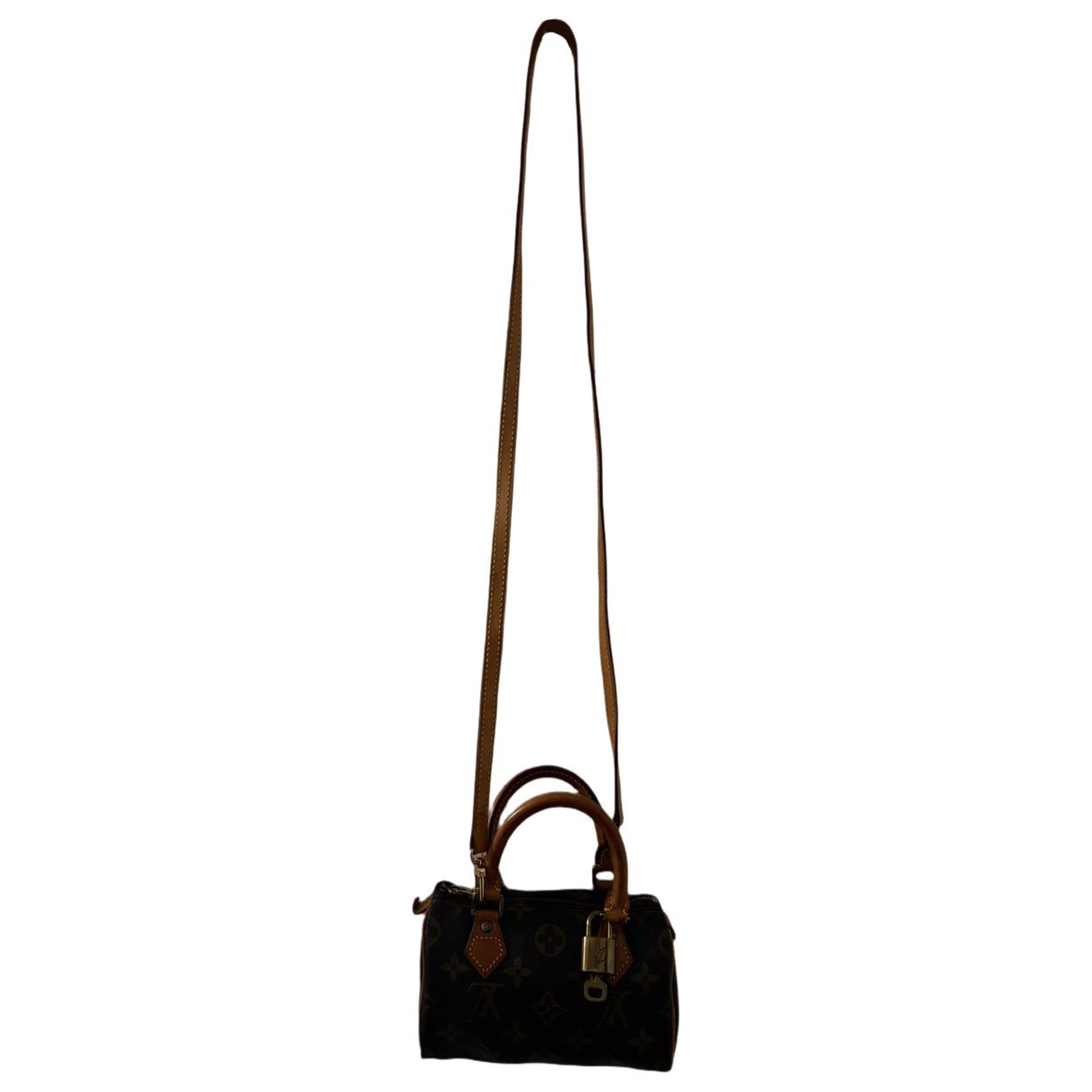 Louis Vuitton Nano Speedy / Mini HL leather handbag