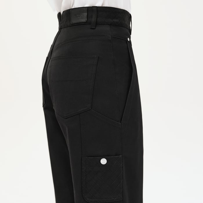 Noir Cargo Pants