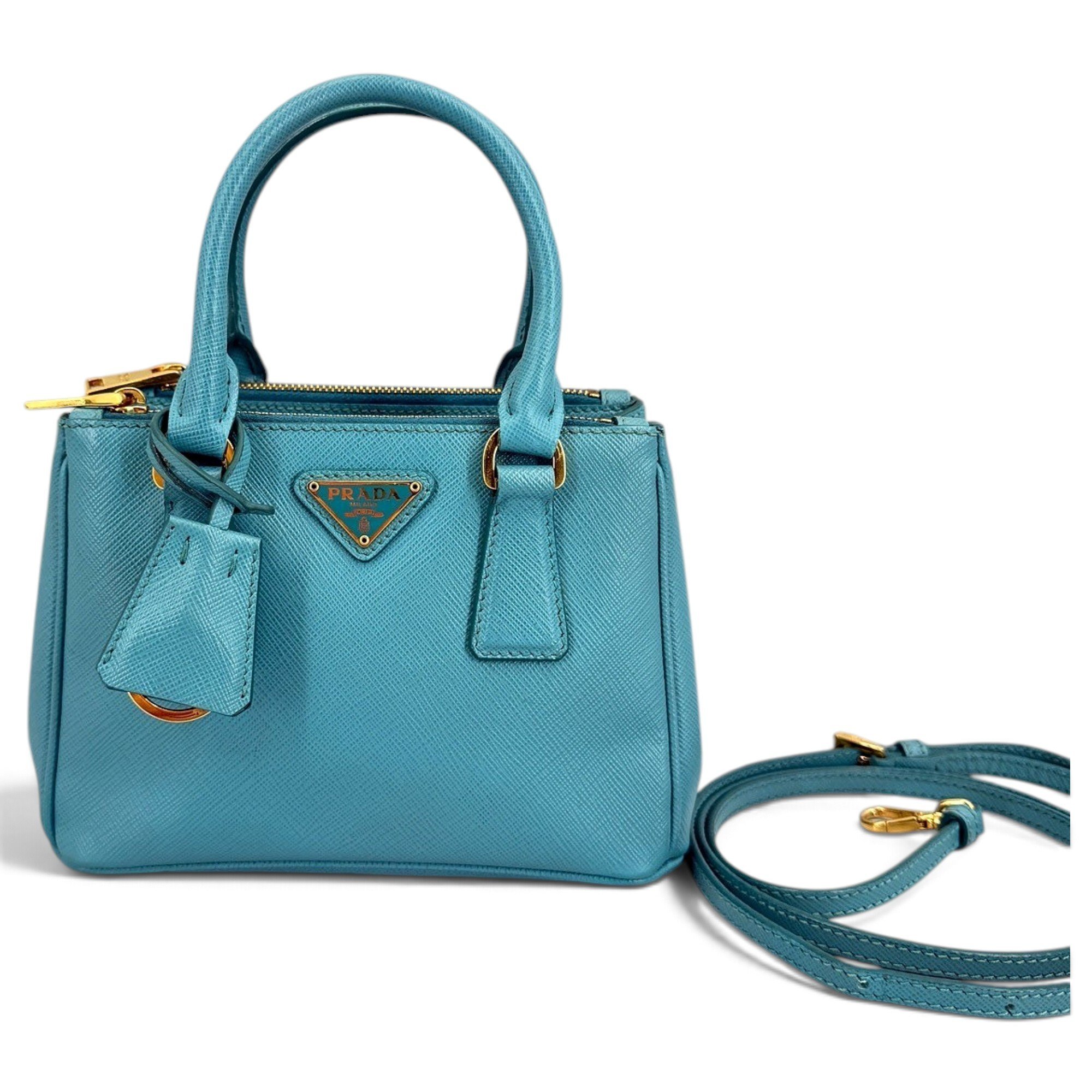 Galleria leather handbag