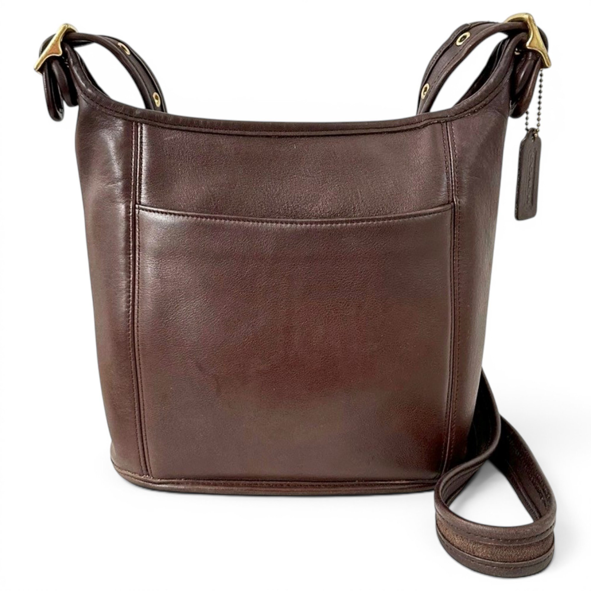 Leather crossbody bag
