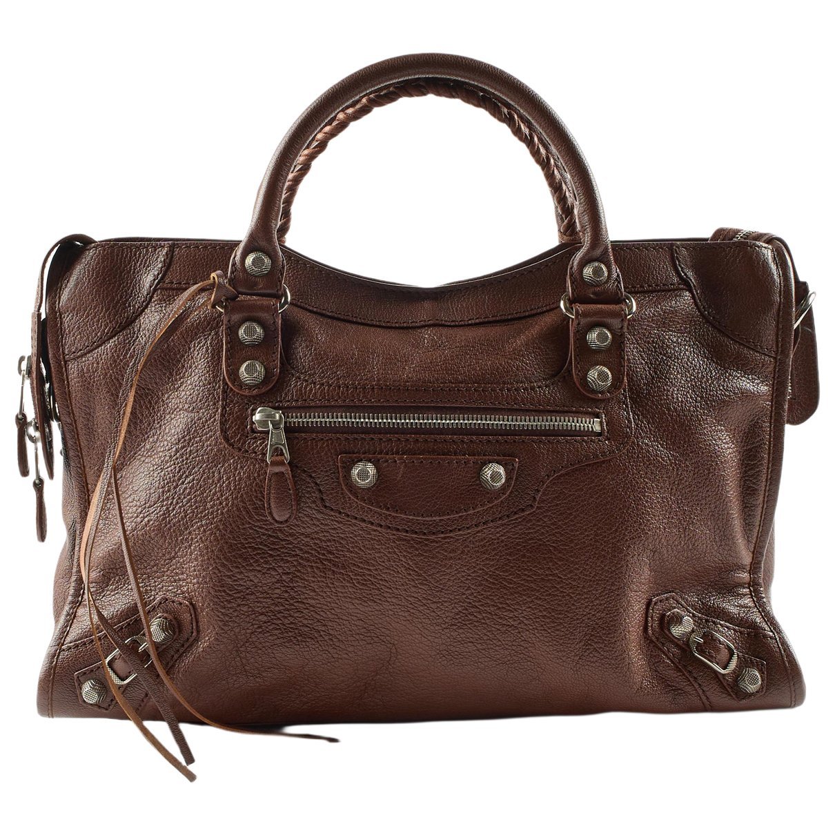 Leather handbag