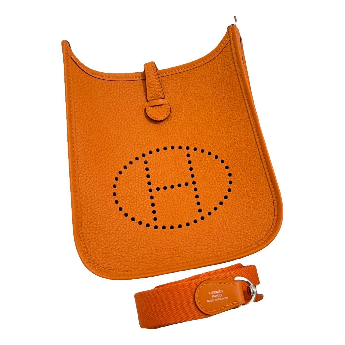 Hermes Picotin Handbag Orange 2025
