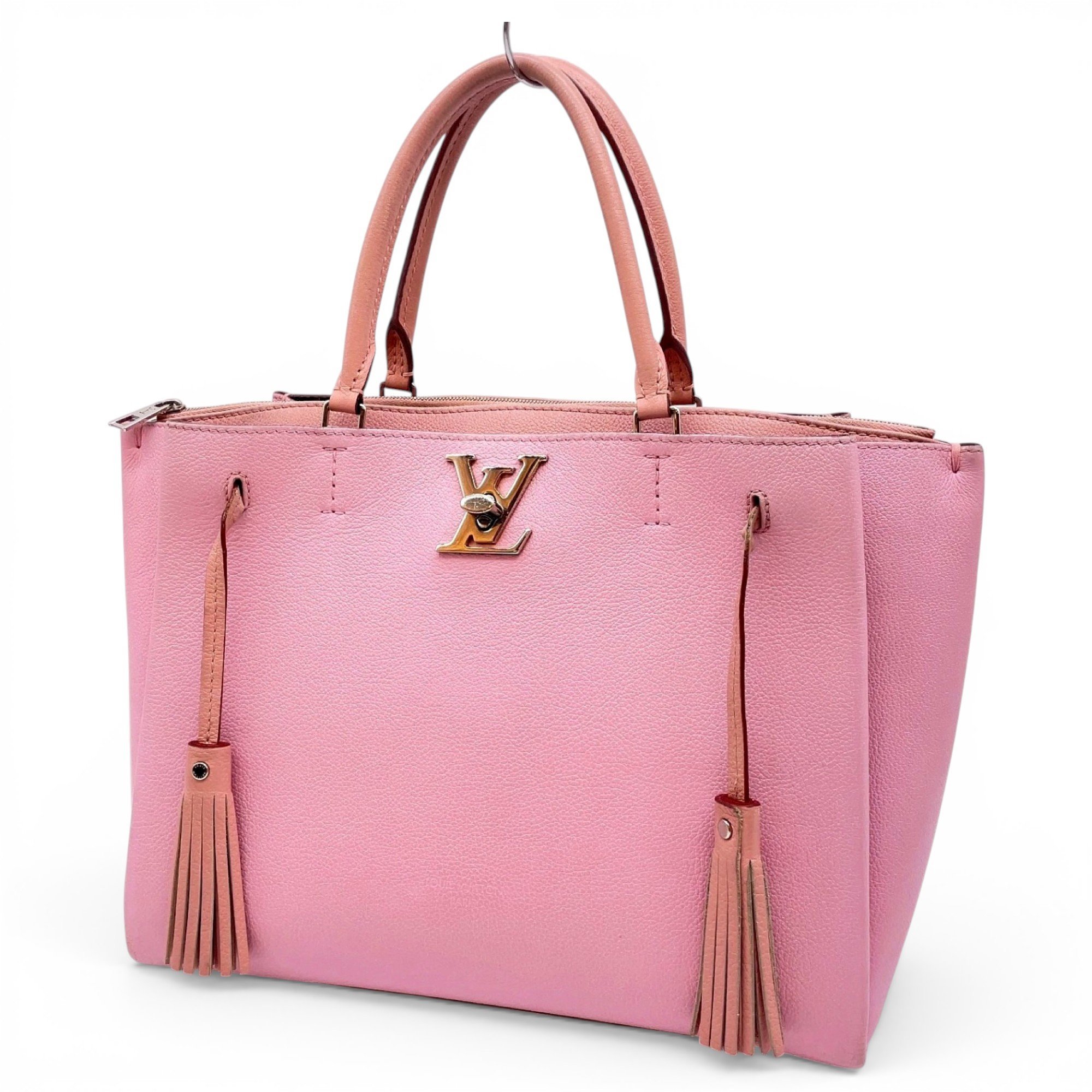 Lockmeto leather tote