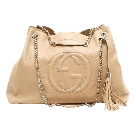 Soho Chain leather tote