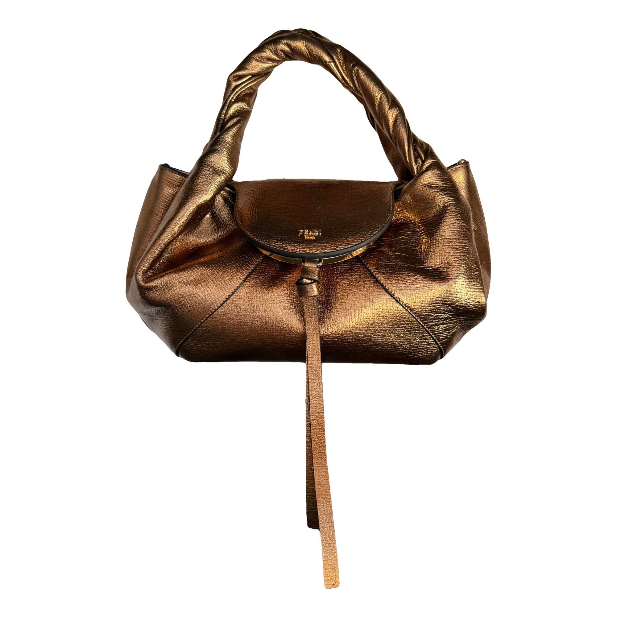 Spy leather handbag