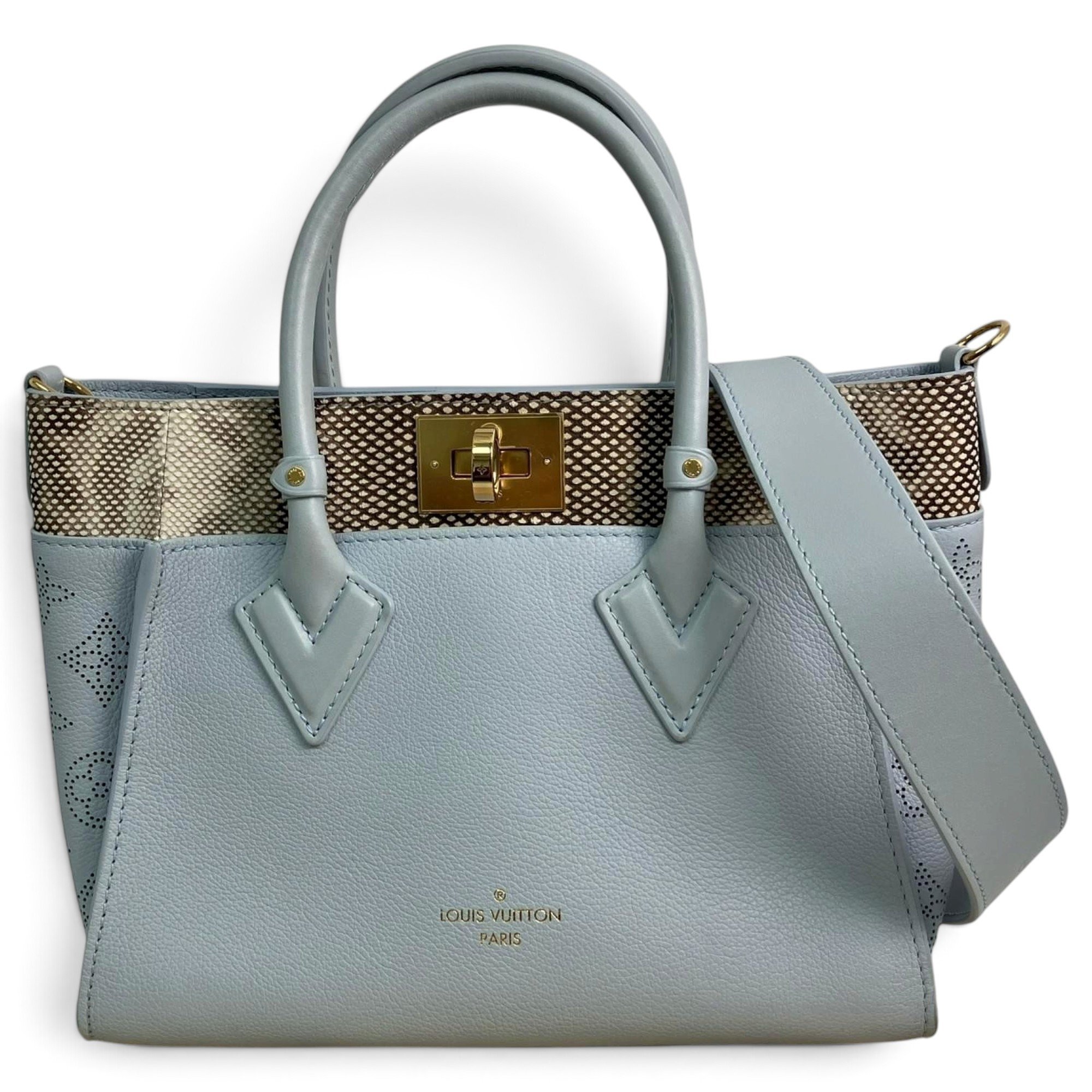 On My Side leather handbag