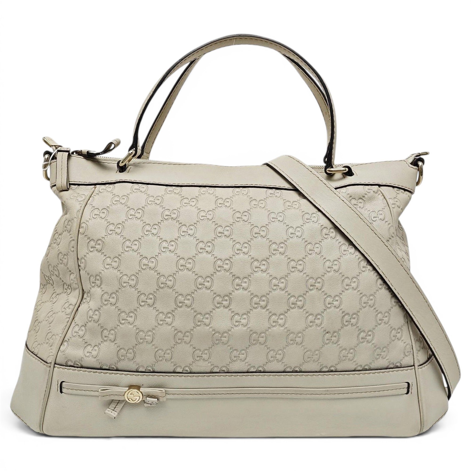 Leather handbag