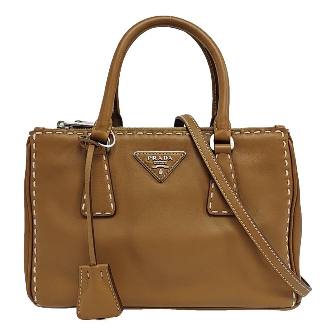 Galleria leather handbag