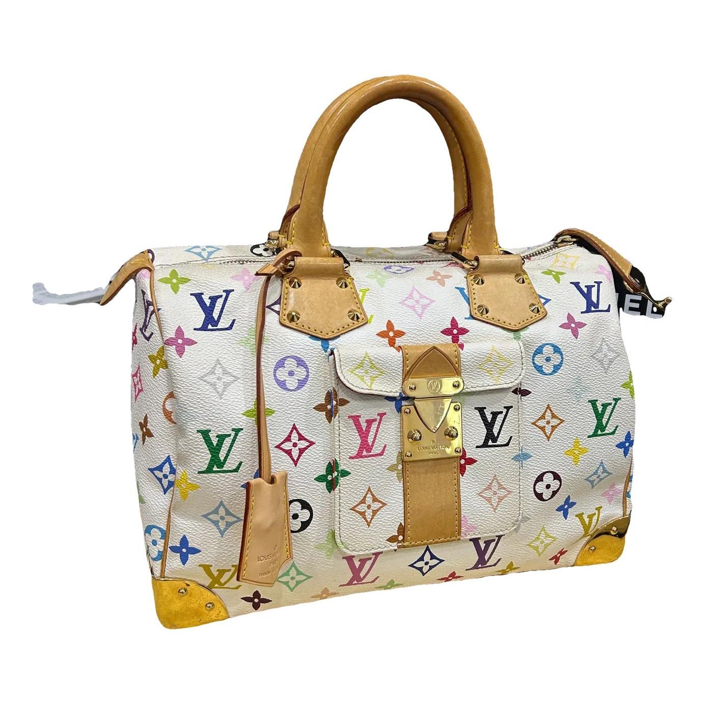 Louis Vuitton Speedy Bandoulière vinyl handbag
