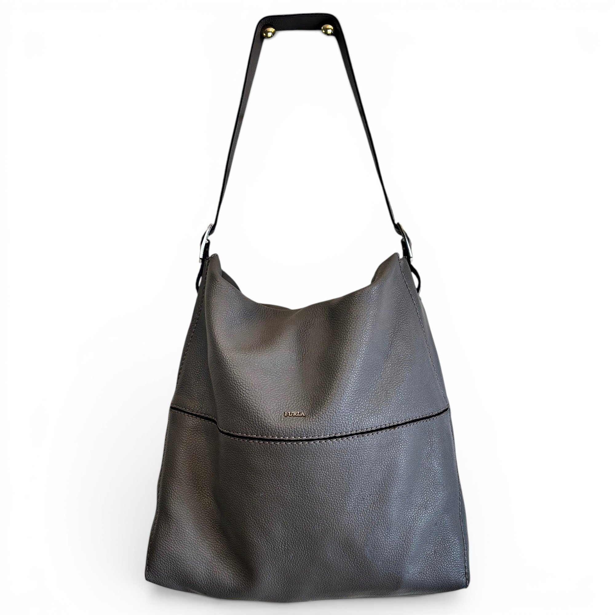Leather handbag