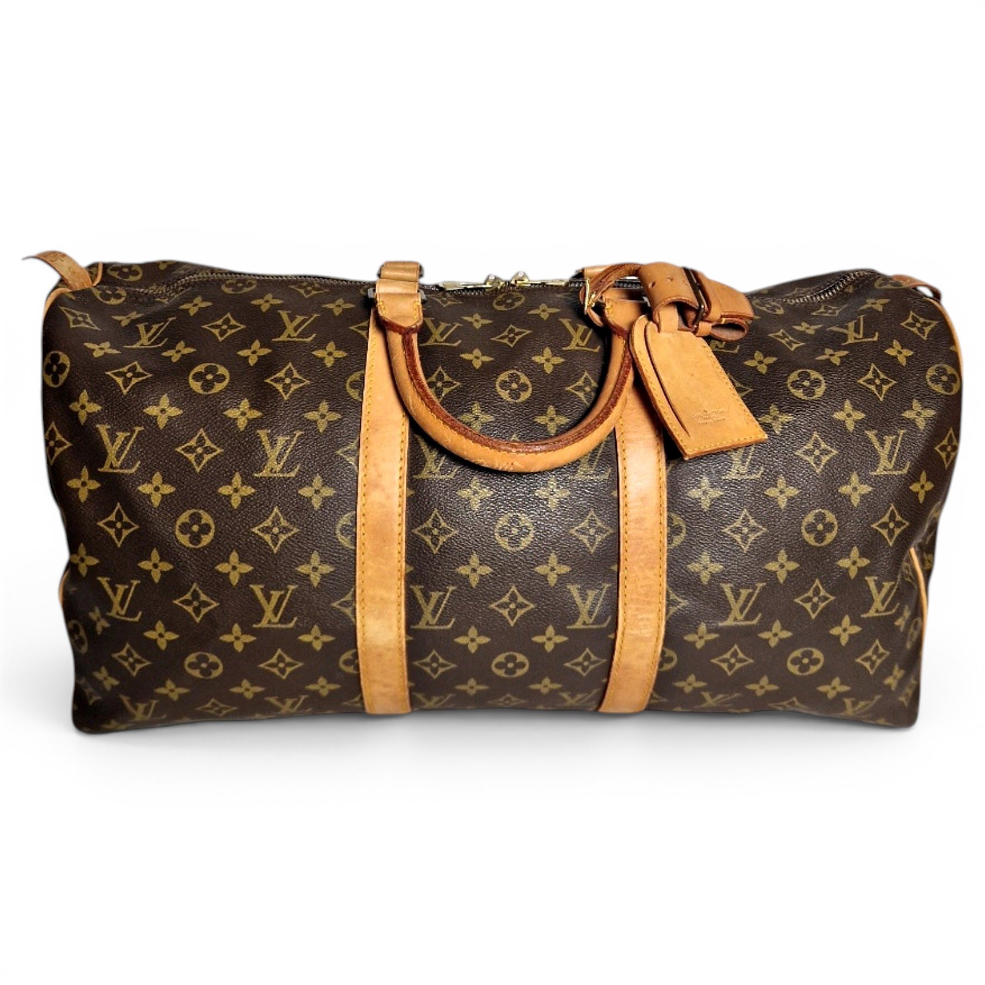 Keepall leather 48h bag