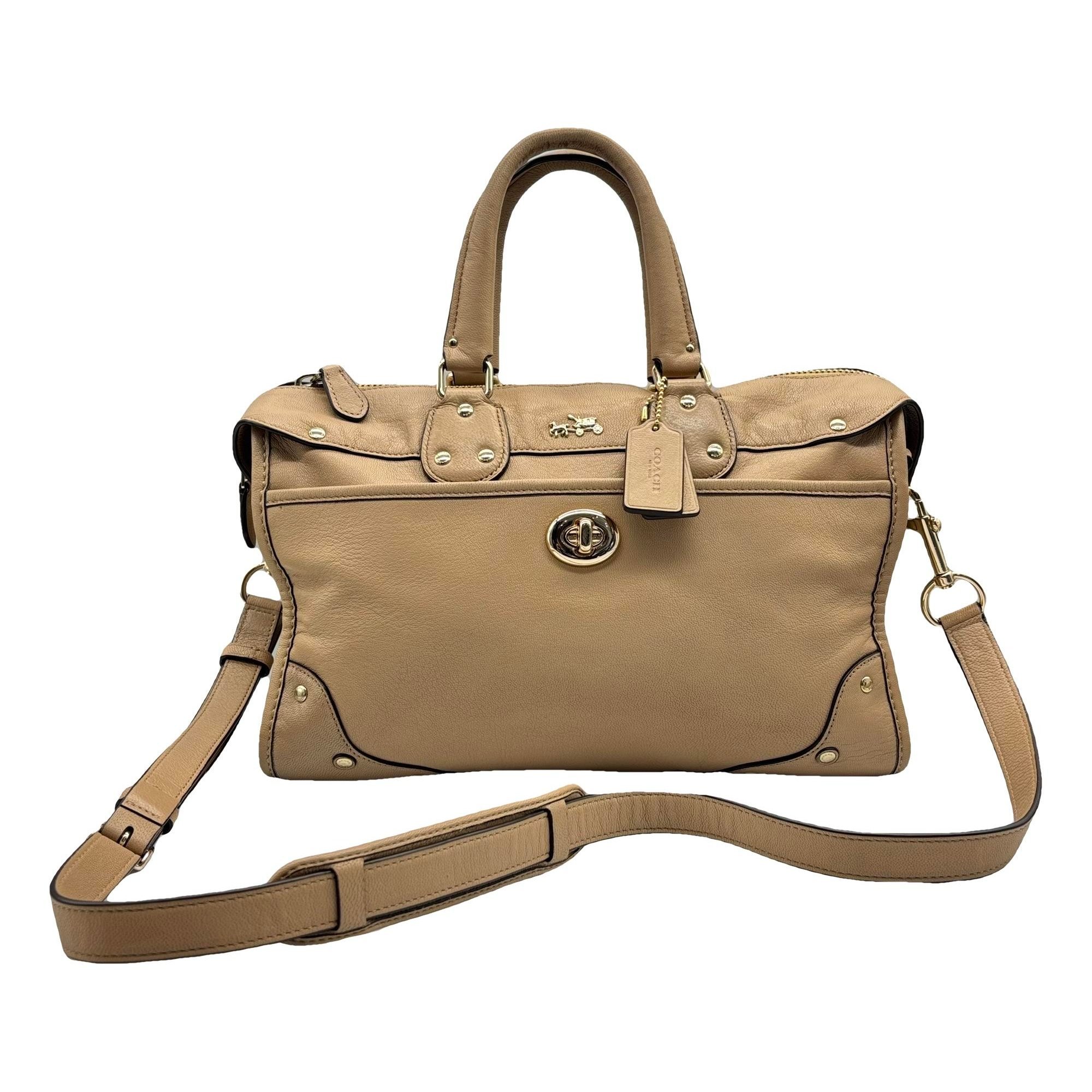 Leather crossbody bag