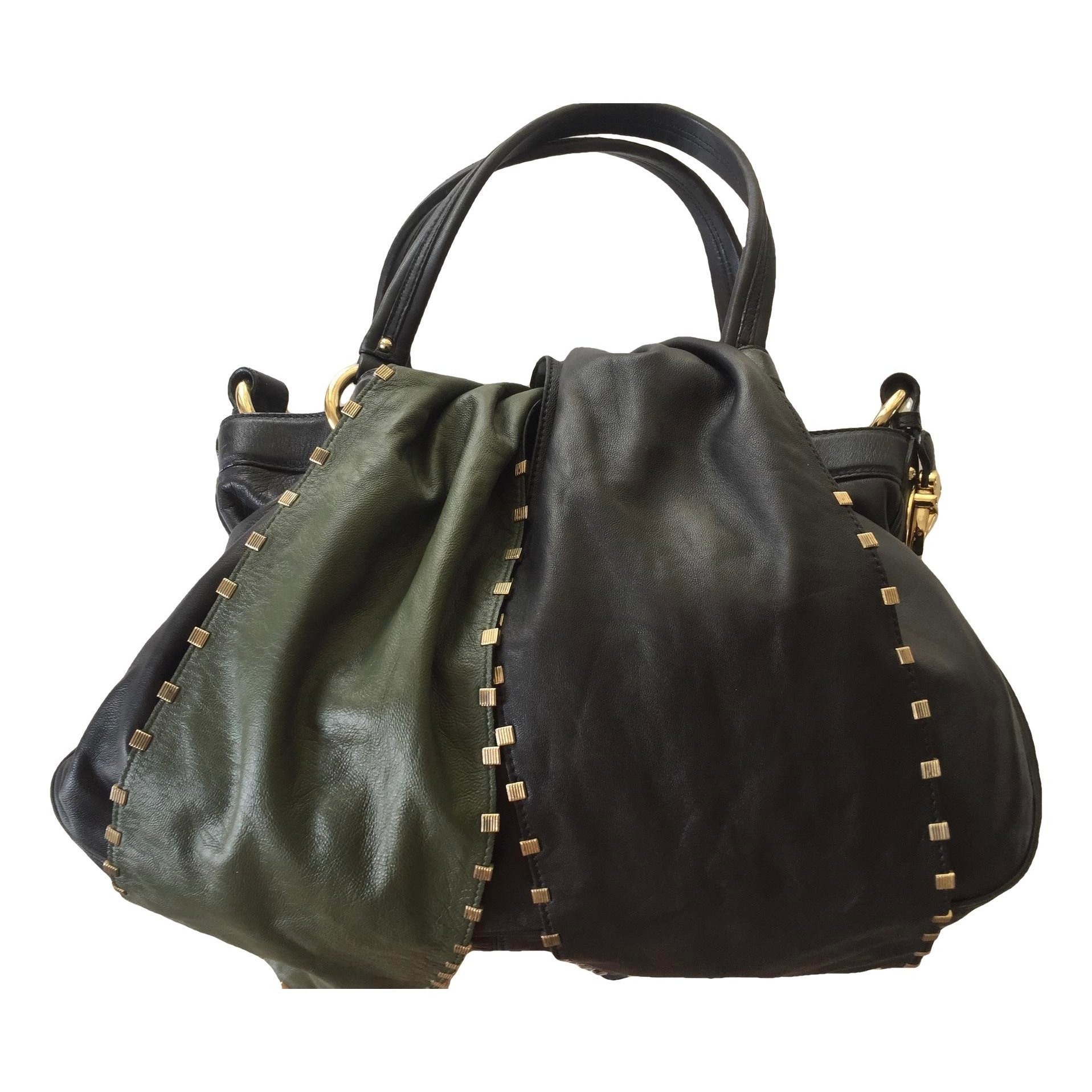 Leather handbag