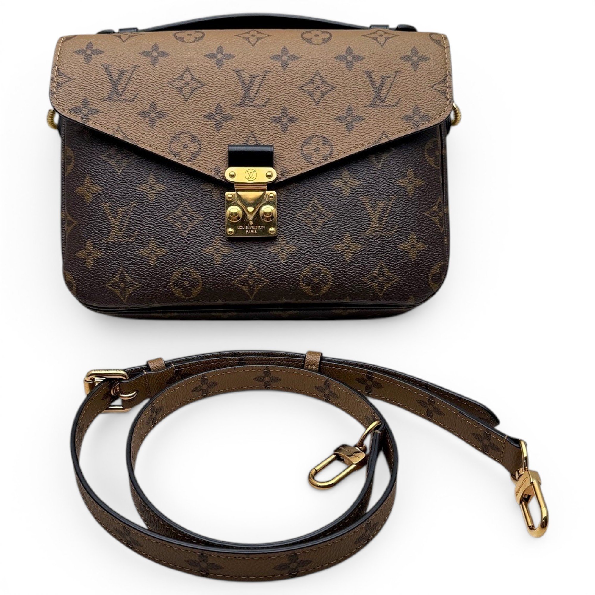 Metis leather handbag
