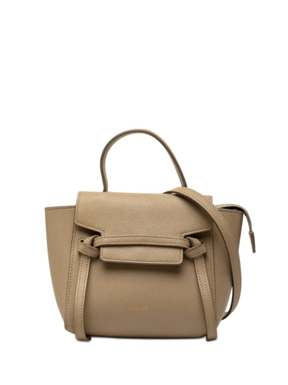 2020 Pico Grained Calfskin Belt Bag satchel