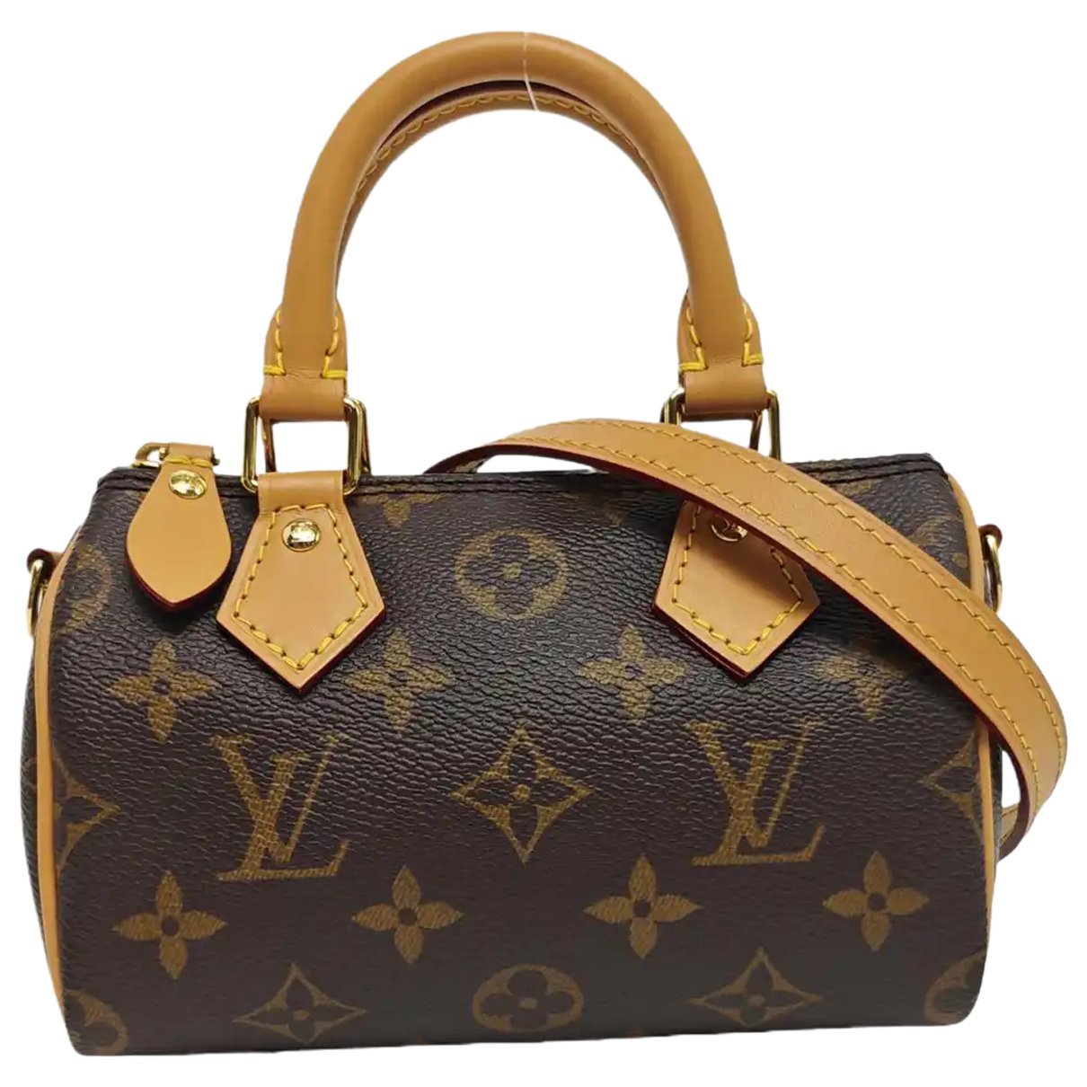Nano Speedy / Mini HL leather handbag