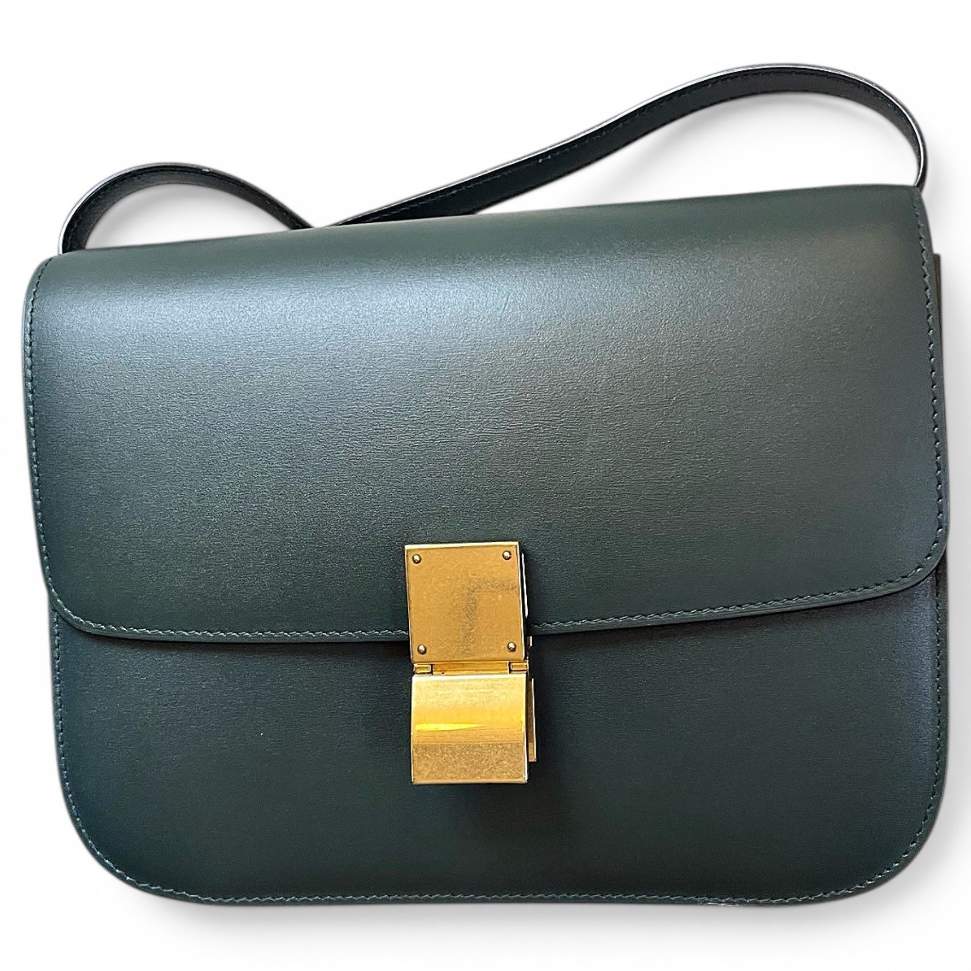 Classic leather handbag