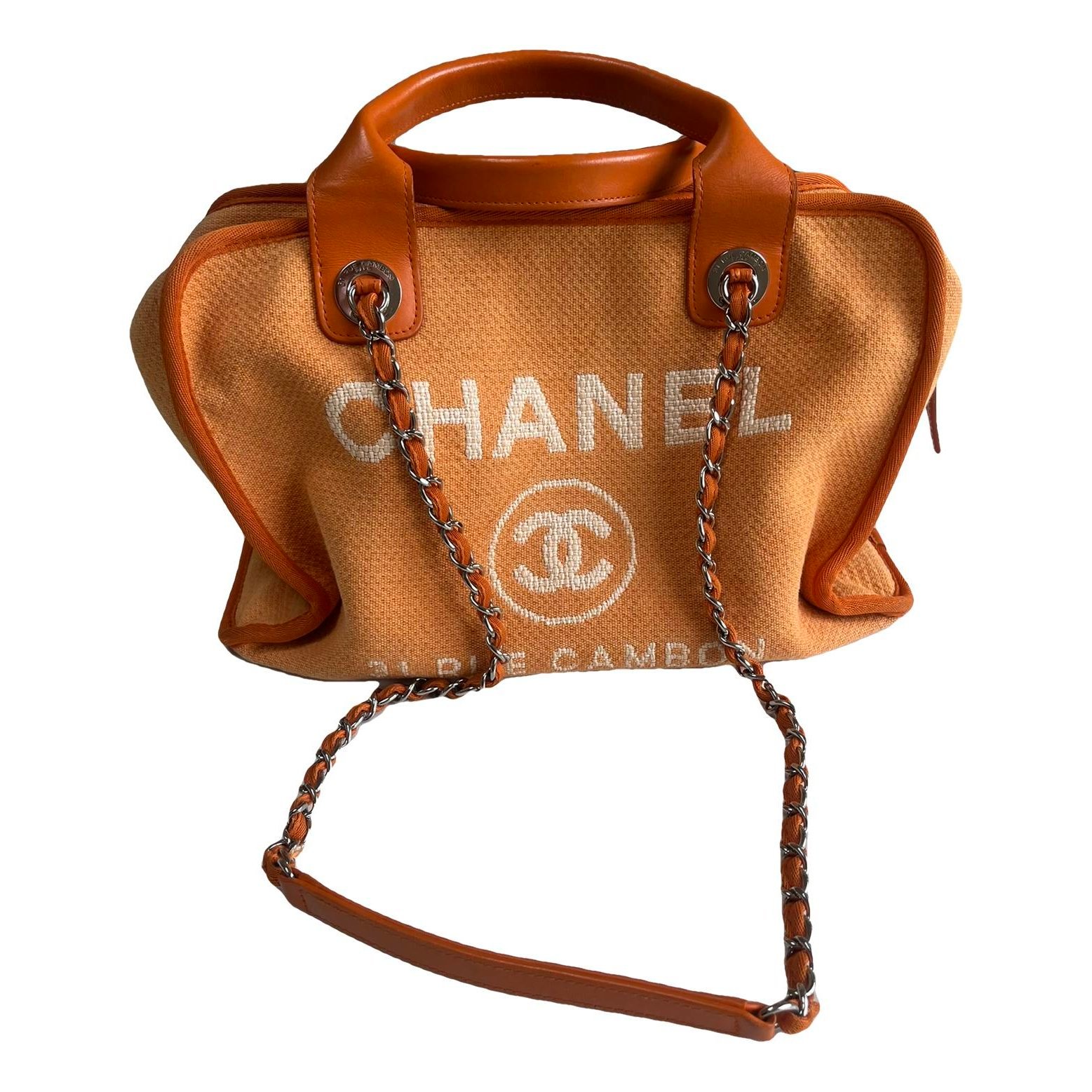 Deauville linen handbag
