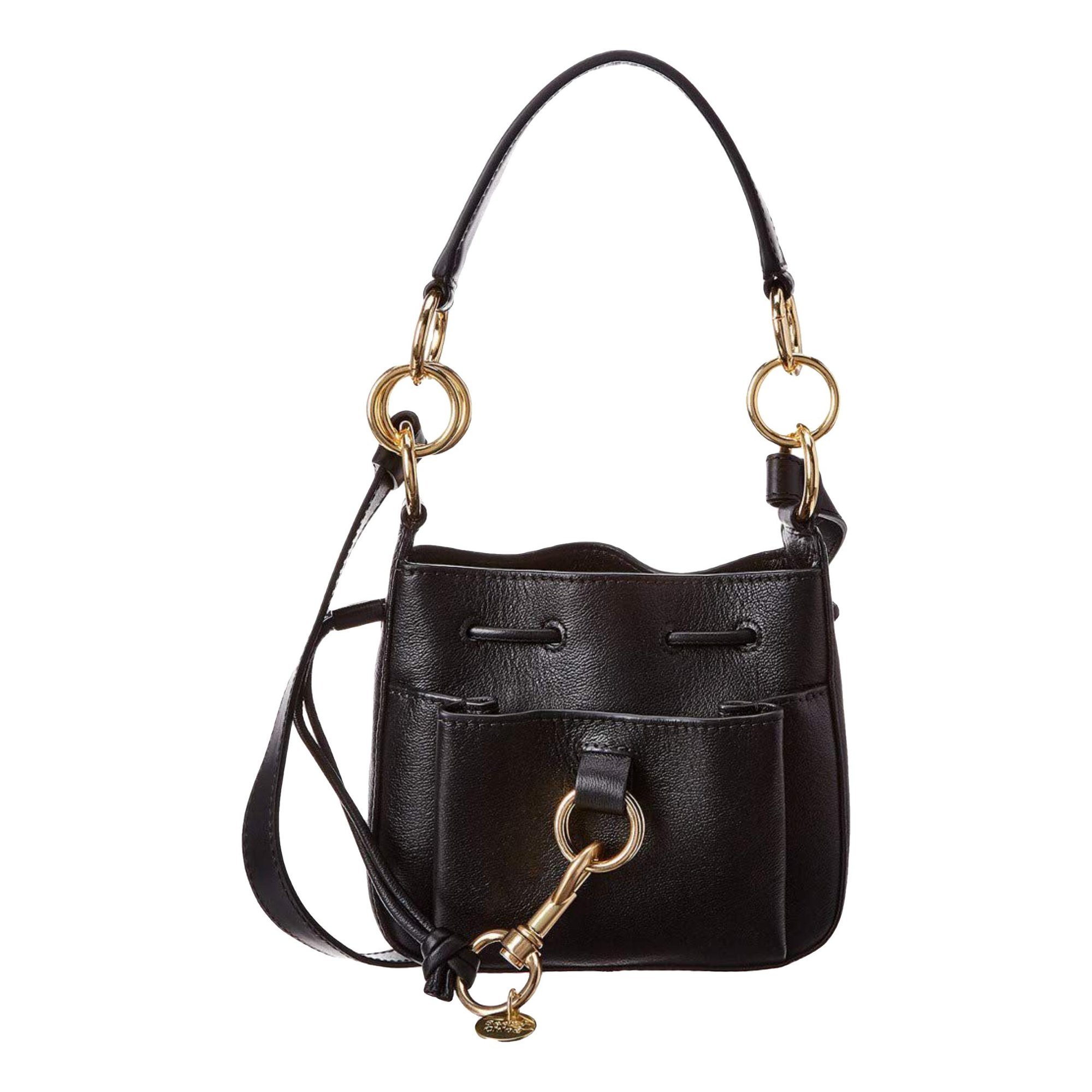 Leather handbag