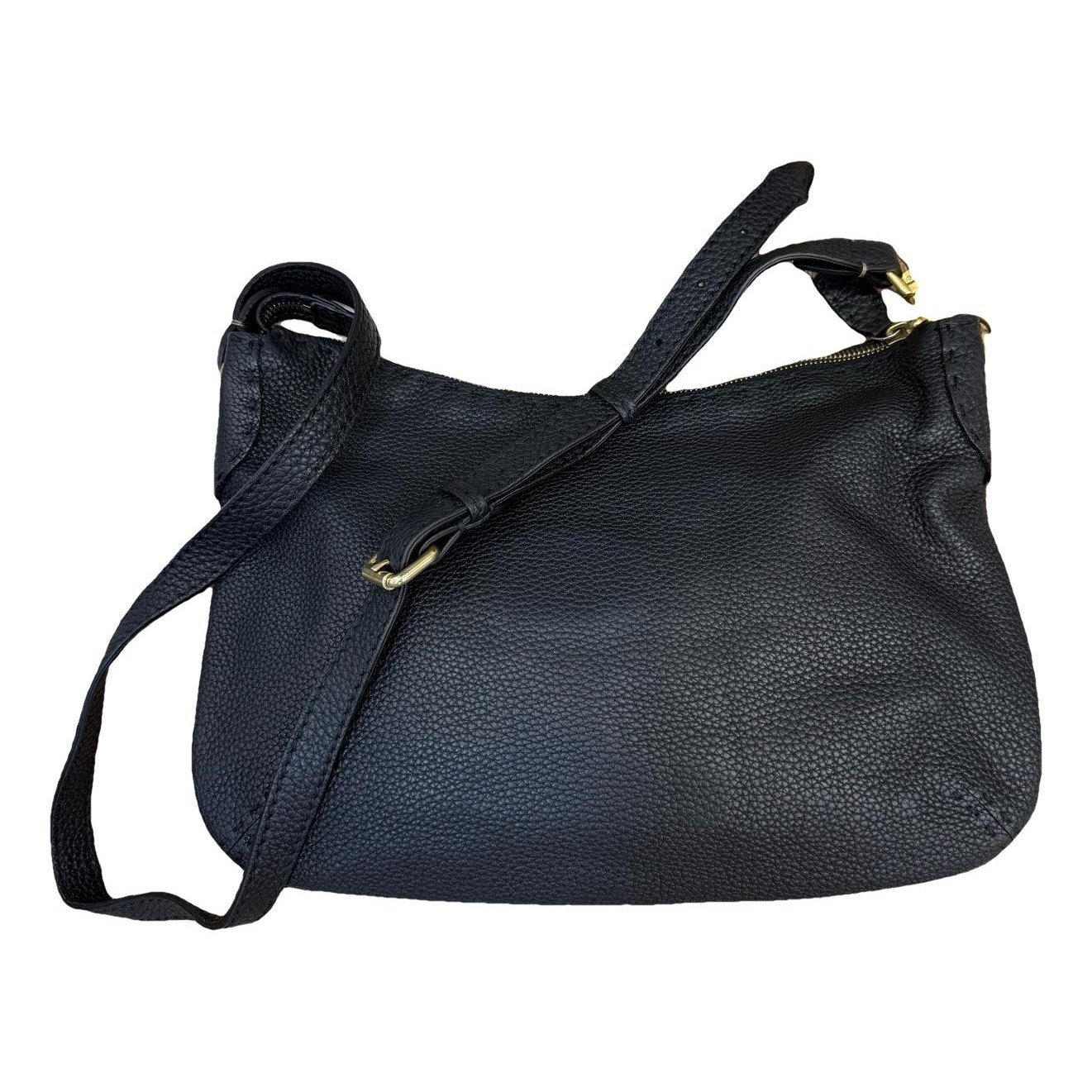 Leather crossbody bag