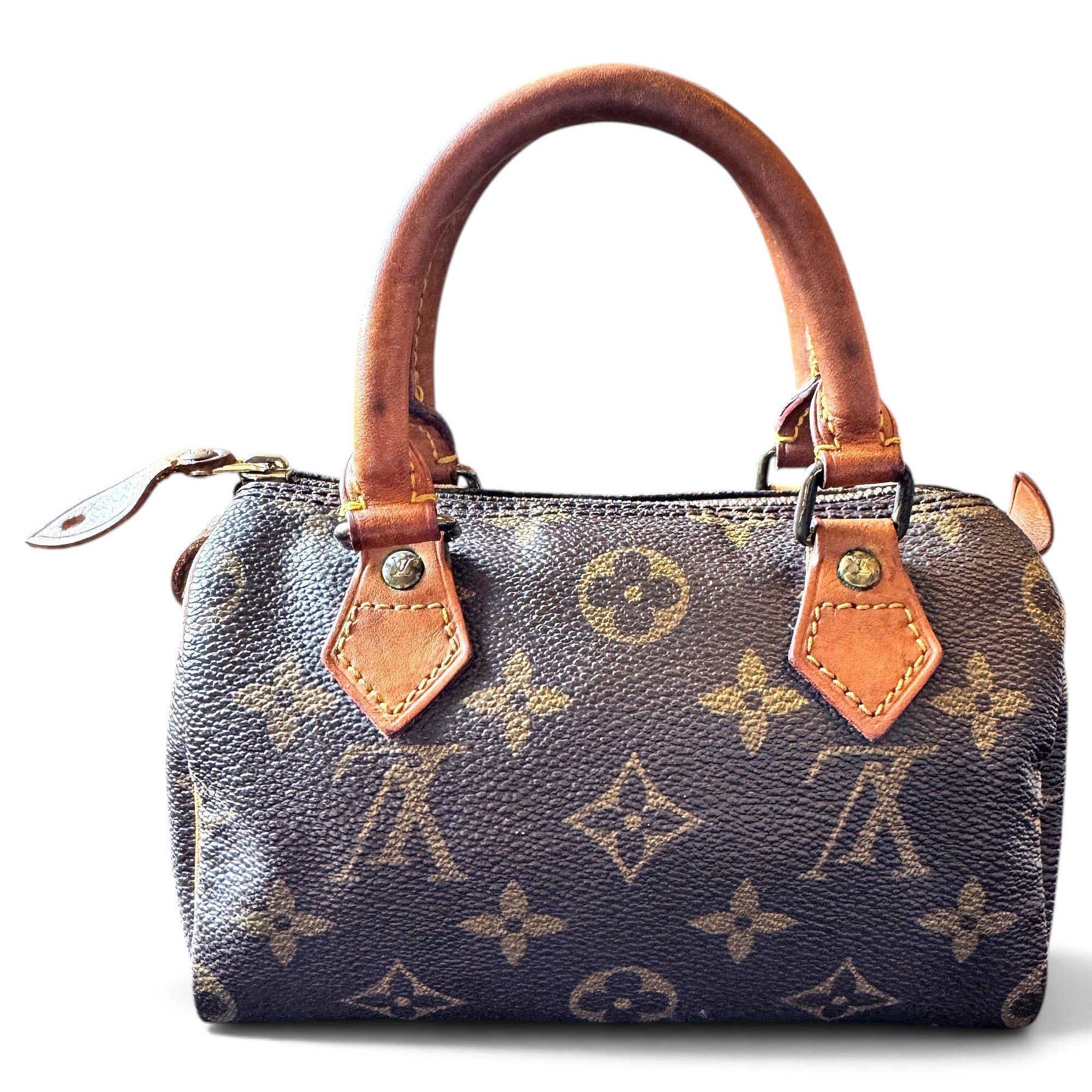 Nano Speedy / Mini HL leather mini bag