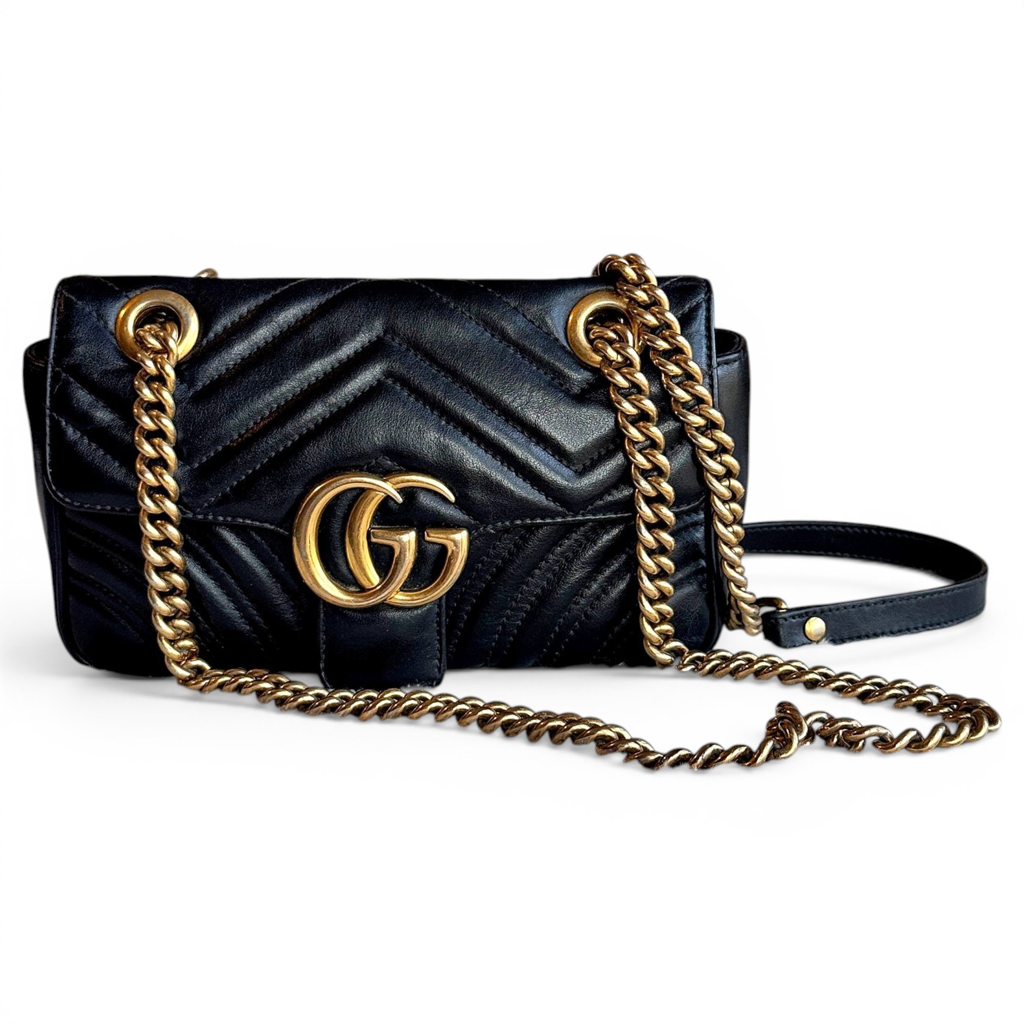 GG Marmont leather handbag