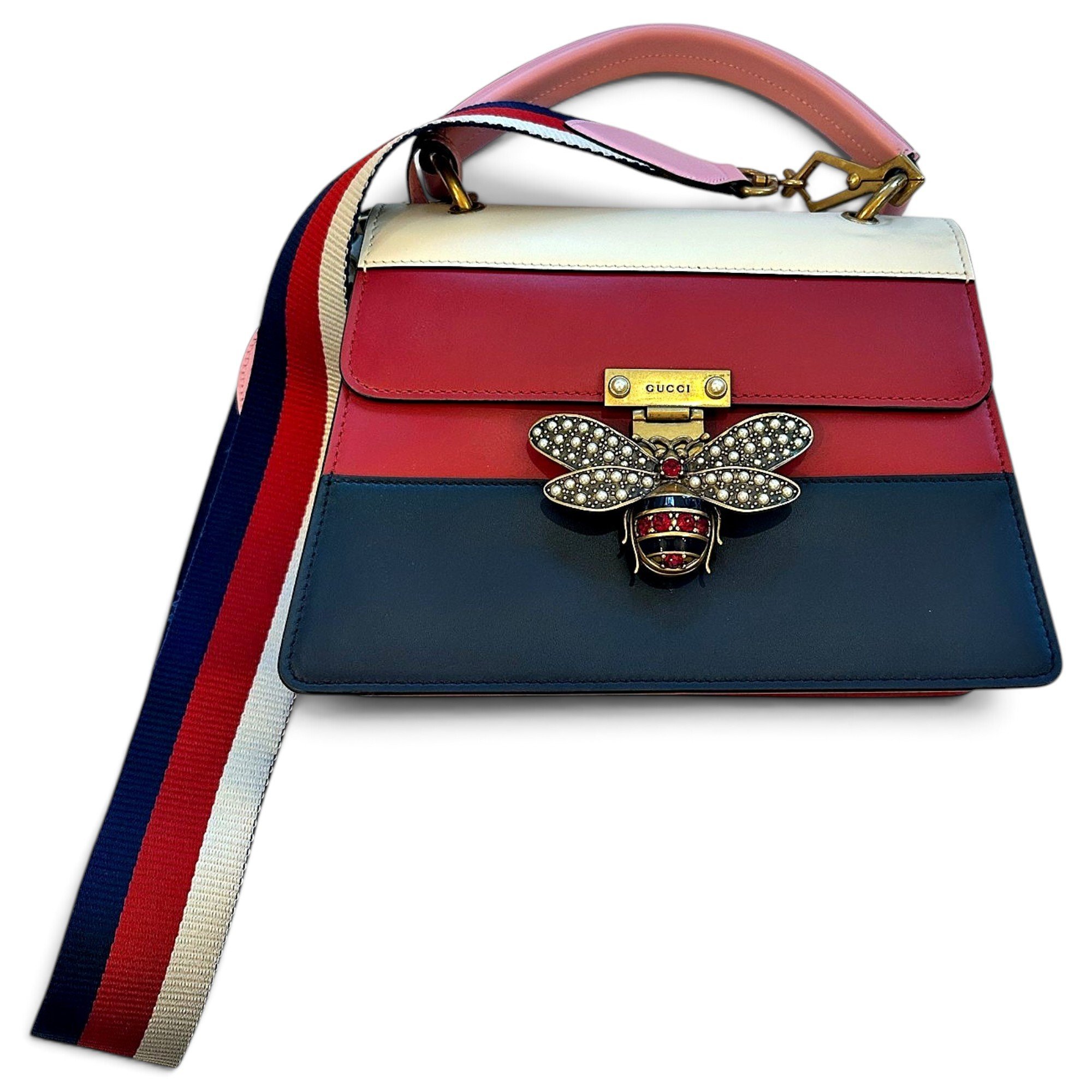 Queen Margaret leather handbag