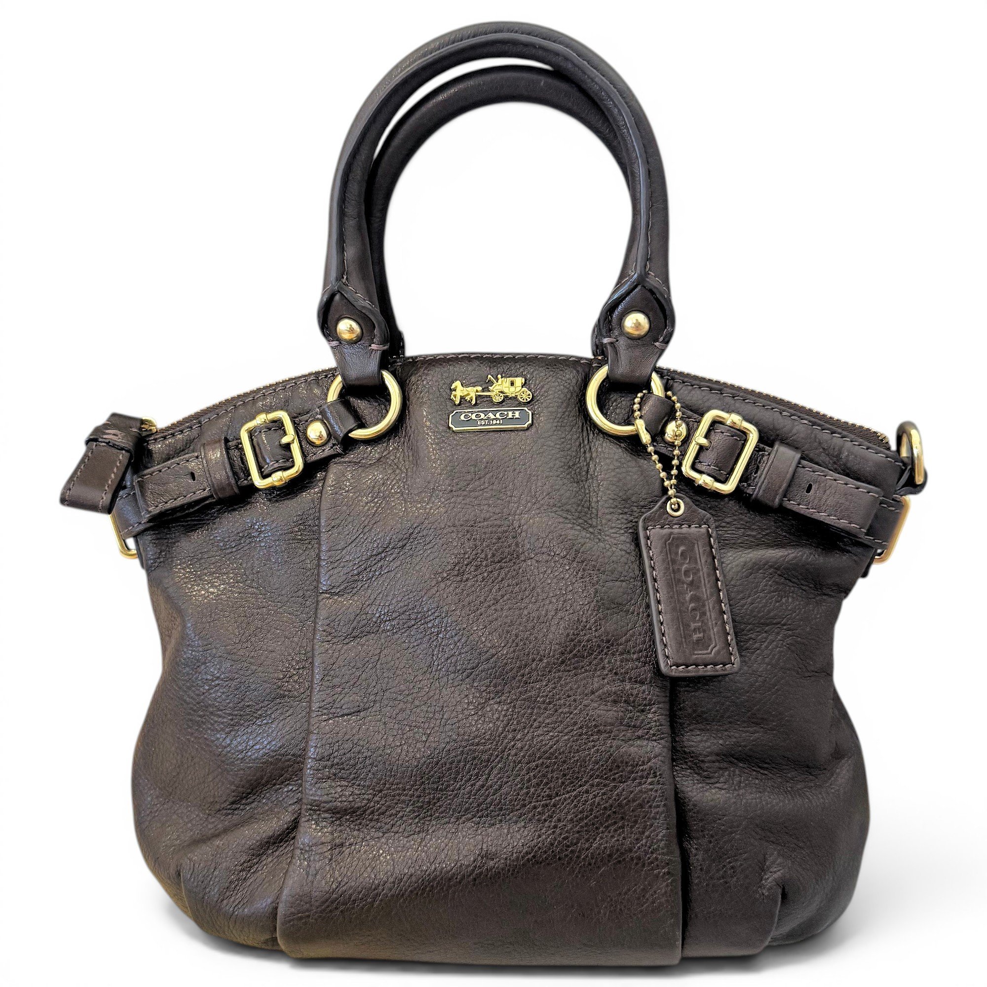 Cassie leather handbag