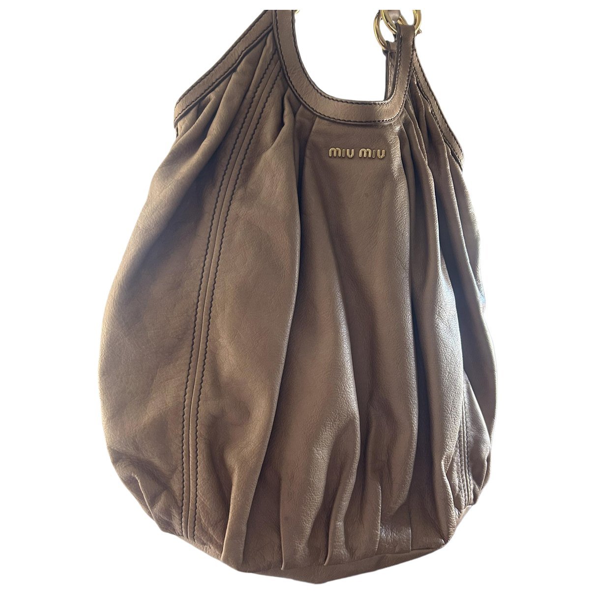 Leather handbag