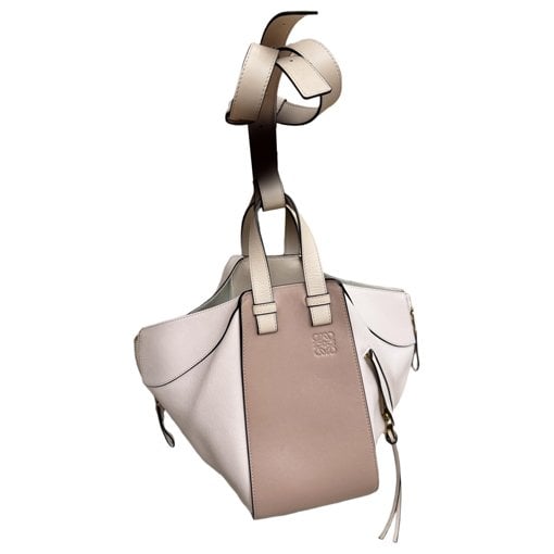 Hammock leather handbag