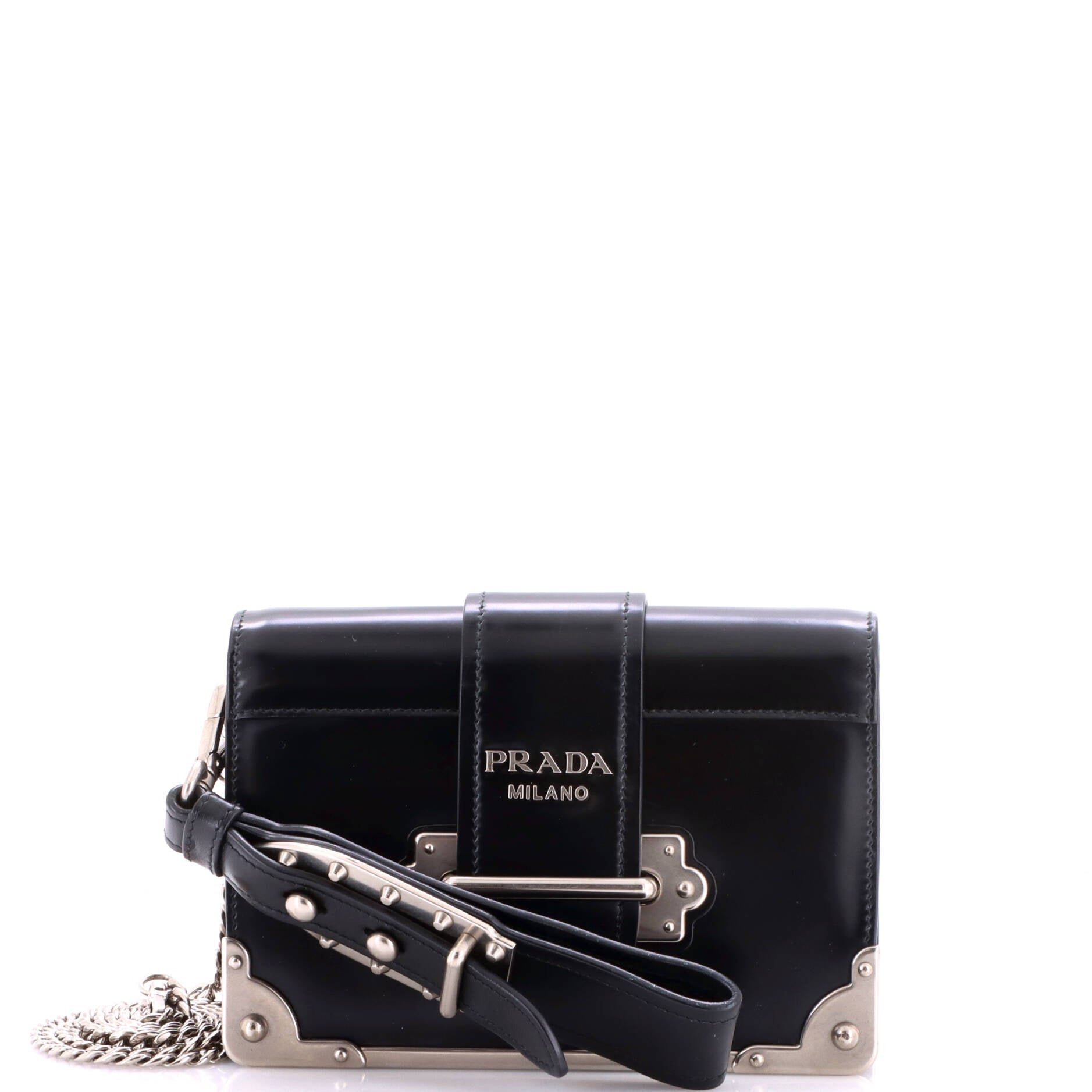 Cahier Chain Crossbody Bag City Calf Small