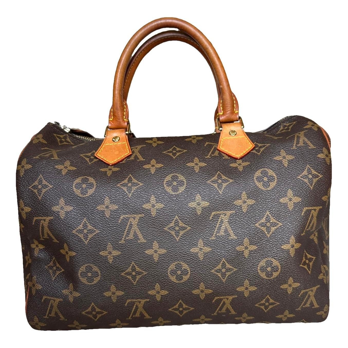 Speedy leather handbag