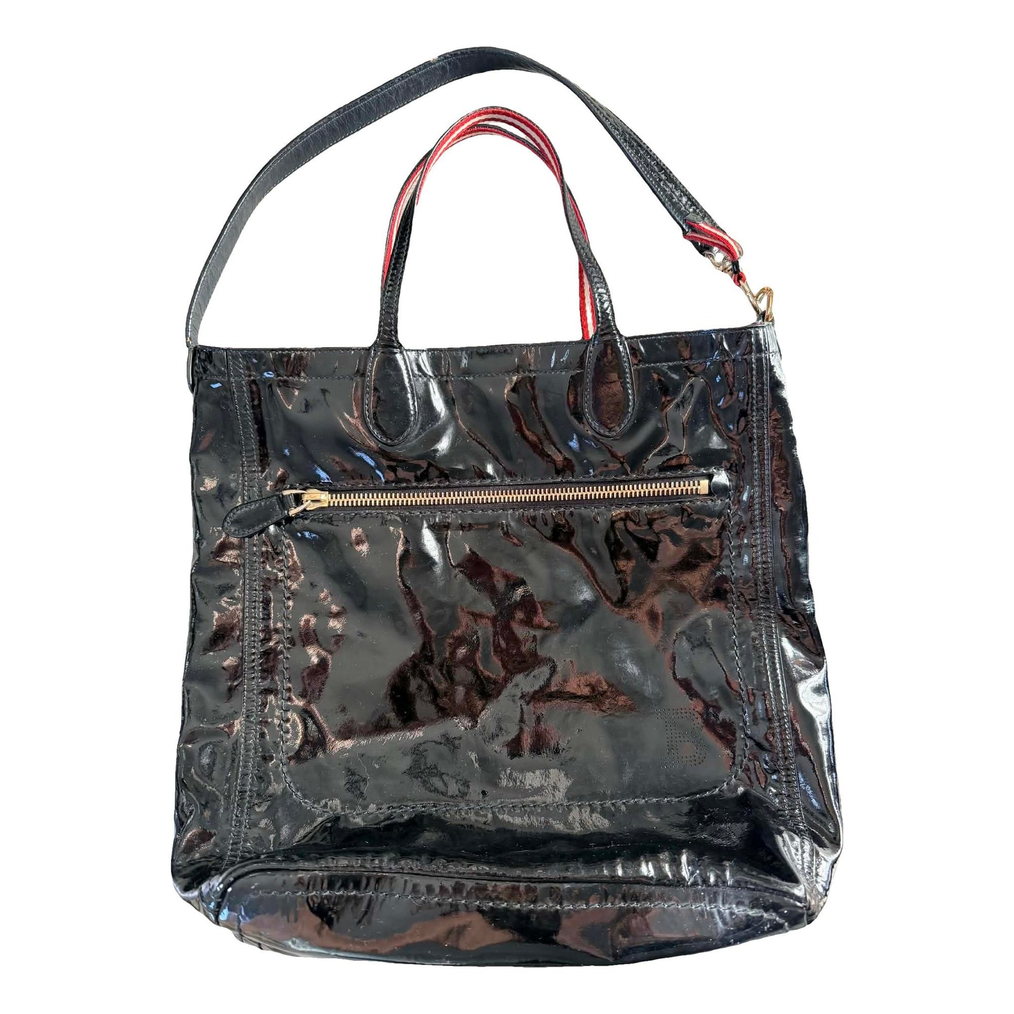 Vinyl handbag