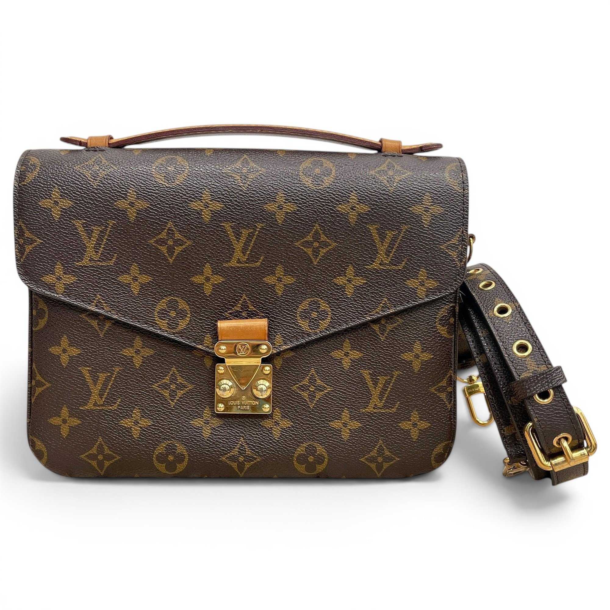 Metis leather handbag