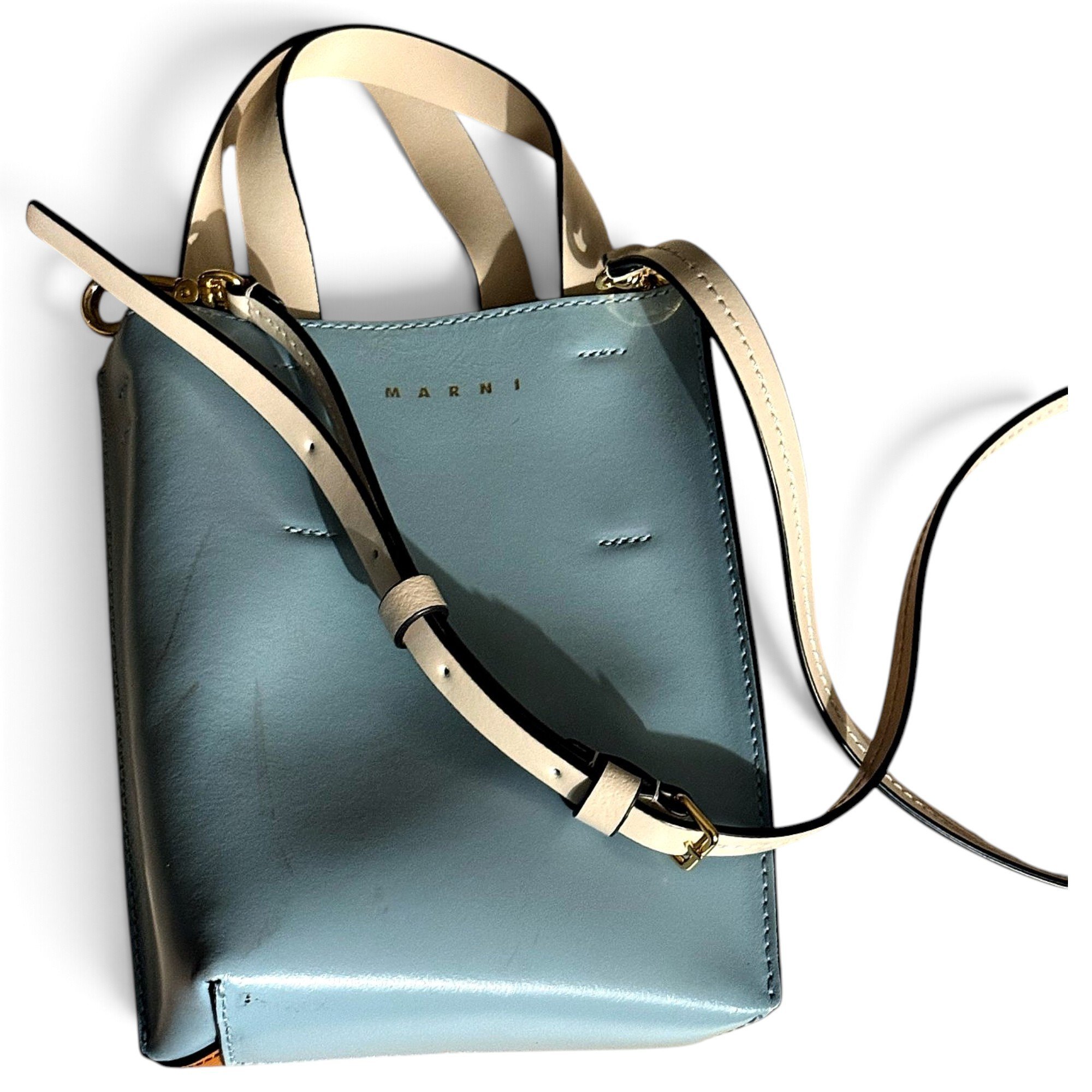 Prisma leather crossbody bag